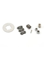 Traxxas Rebuild kit, slipper clutch (steel disc/ friction pads (3)/ spring (2)/ pin/ 4.0mm NL (1)/ 5.0mm NL (1))