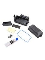 Traxxas Box, receiver (sealed)/ foam pad/ silicone grease/ 3x8mm BCS (2)/ 2.5x8mm CS (2)/ 3x6mm BCS (2)