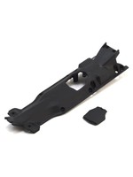 Traxxas Skidplate, transmission, nylon (black)/ cover