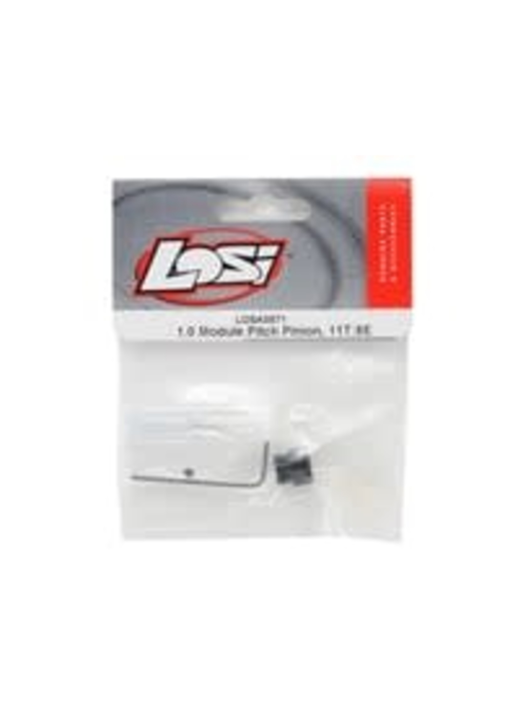 Losi LOSA3571 1.0 Module Pitch Pinion, 11T: 8E,SCTE