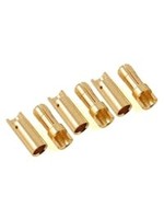 ProTek RC ProTek RC 5.5mm "Super Bullet" Solid Gold Connectors (3 Male/3 Female)