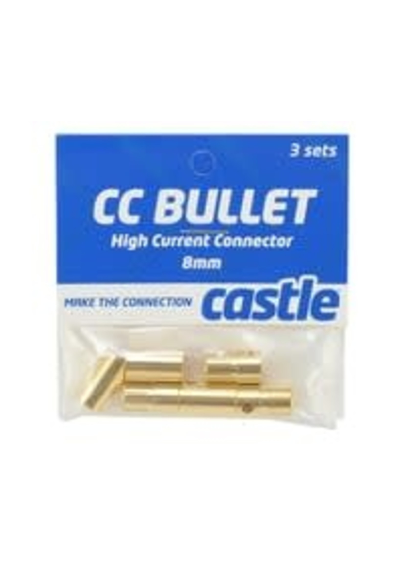 Castle Creations CSE095-0010-00 Castle Creations 8.0mm High Current CC Bullet Connector Set
