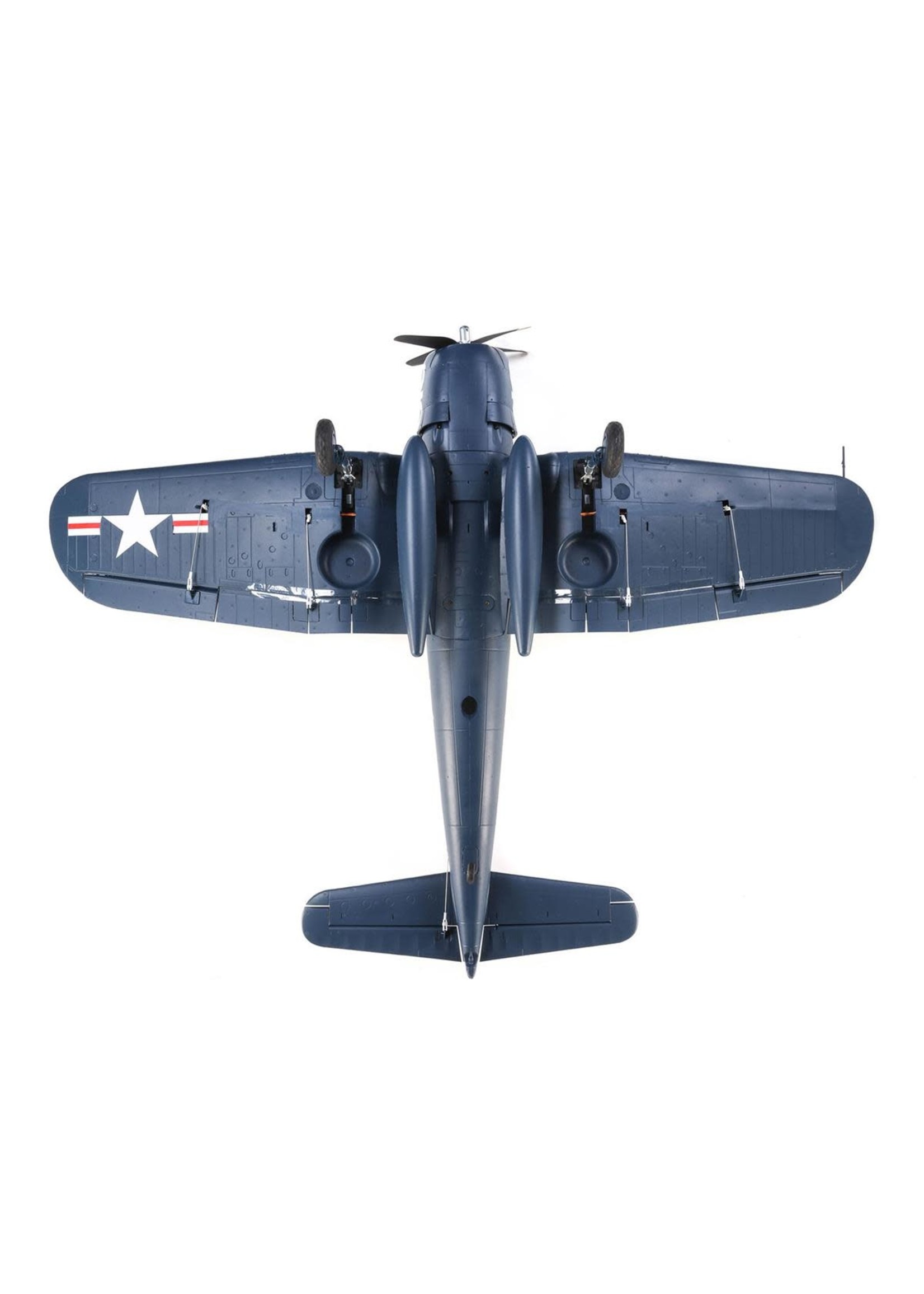 E-Flite EFL18550 E-flite F4U-4 Corsair 1.2m BNF Basic Electric Airplane (1220mm) w/AS3X & Safe Select