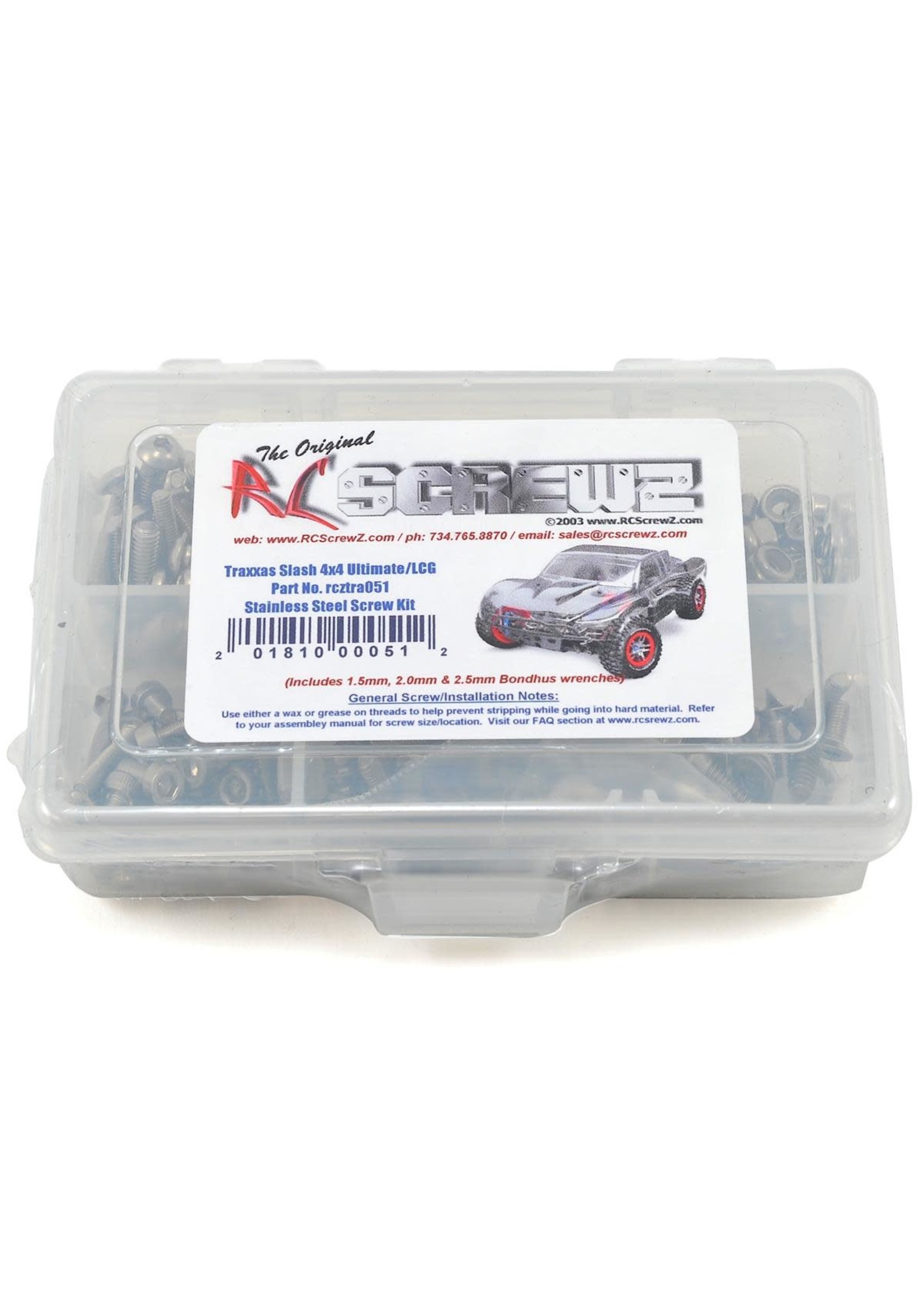 RC Screwz RCZTRA051 Slash 4x4 Ultimate SS