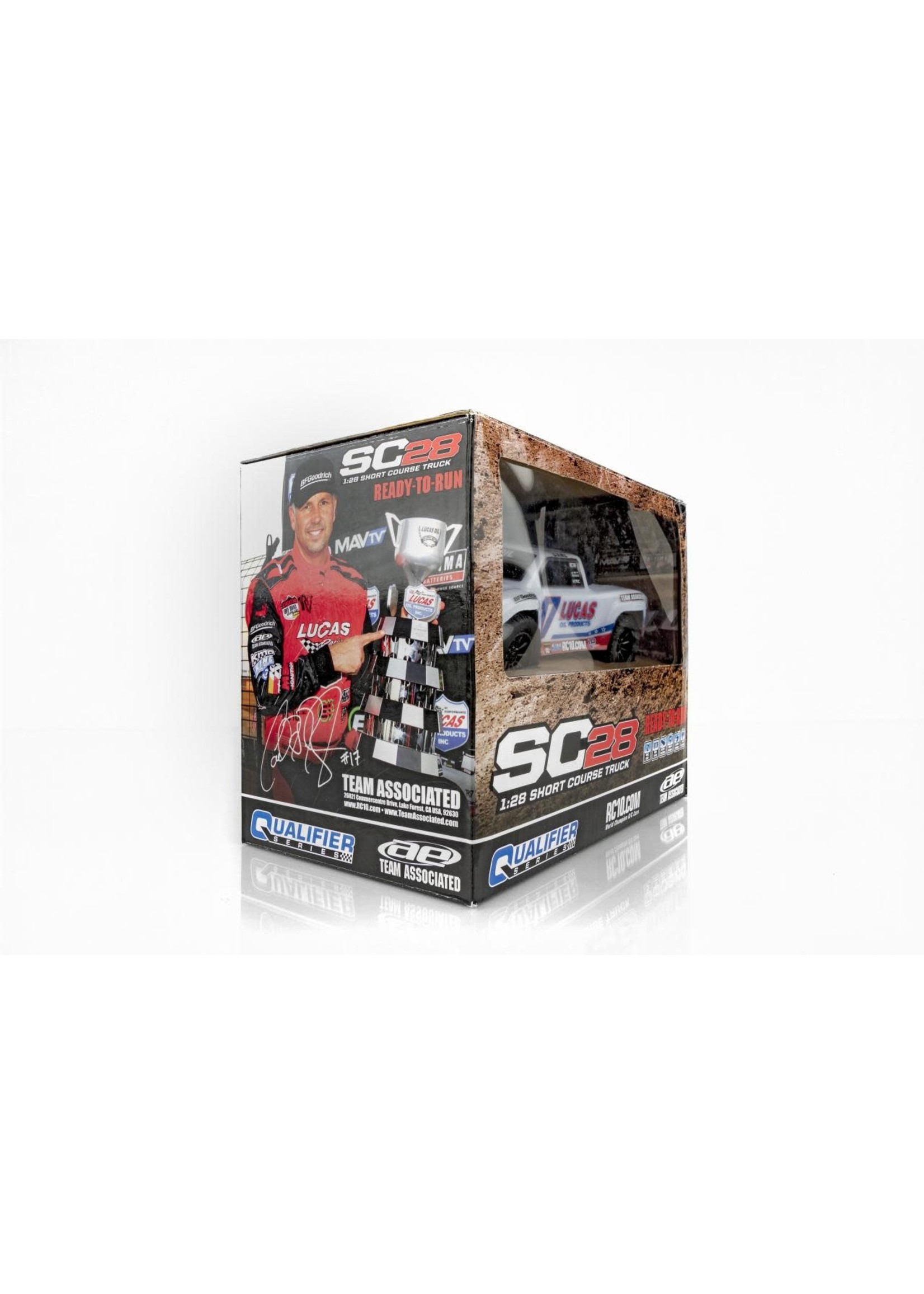 Team Associated ASC20150 Team Associated SC28 Lucas Oil Edition 1/28 Scale