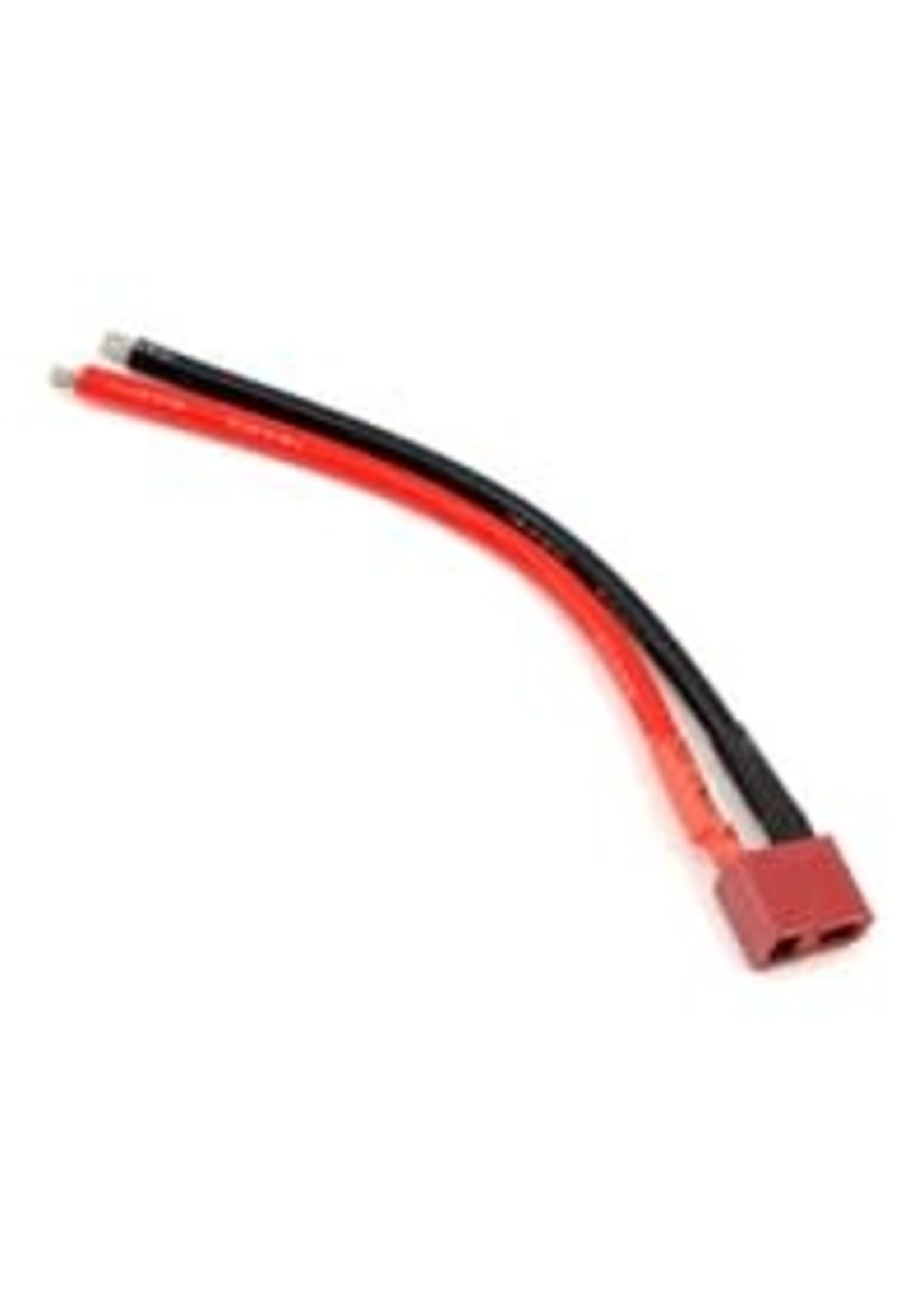 ProTek RC PTK-5200 ProTek RC T-Style Ultra Plug Female Battery Pigtail (10cm, 14awg wire) (1)