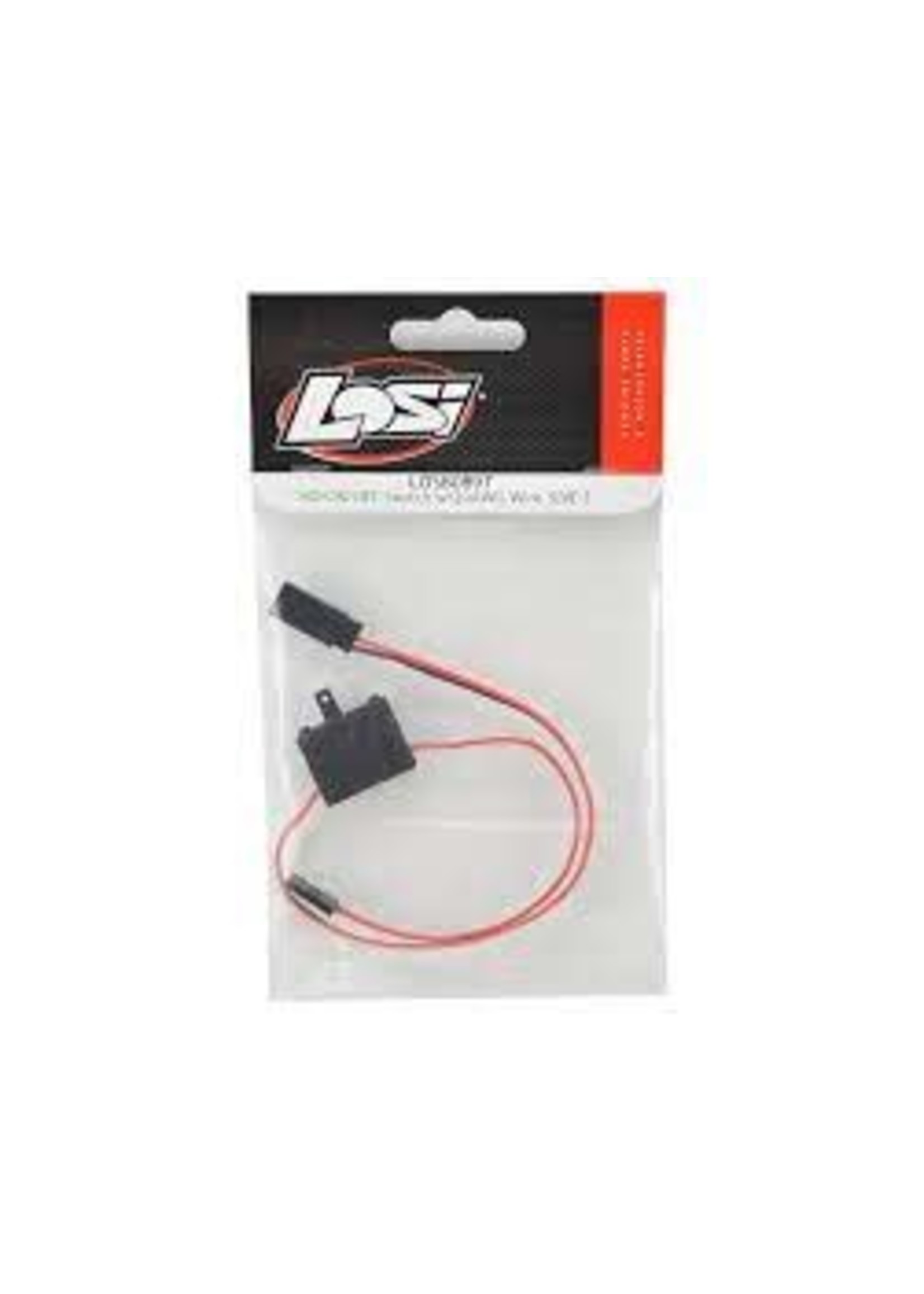 Losi LOSB0897 HD On/Off Switch w/20AWG Wre&Gld PlatedPlugs5IVE-T