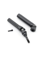 Traxxas Driveshaft assembly (1) left or right (fully assembled, ready to install)/ 3x10mm screw pin (1)