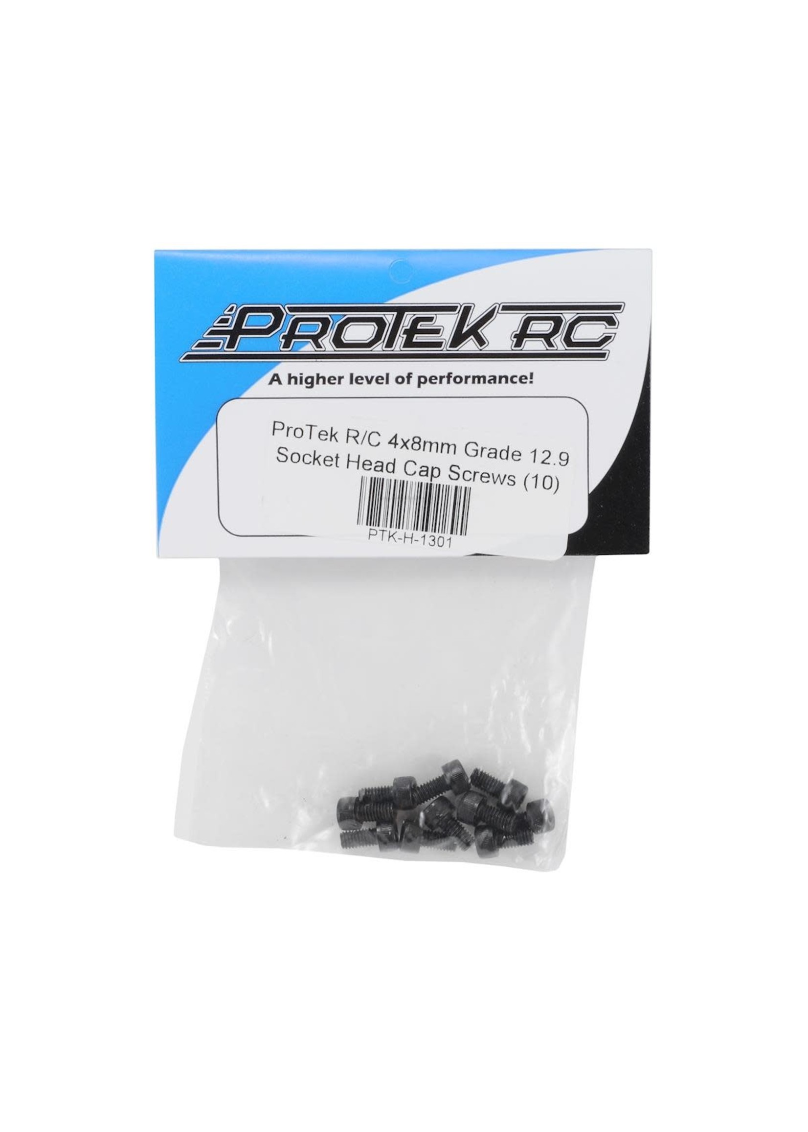 ProTek RC PTK-H-1301 ProTek RC 4x8mm "High Strength" Socket Head Cap Screws (10)