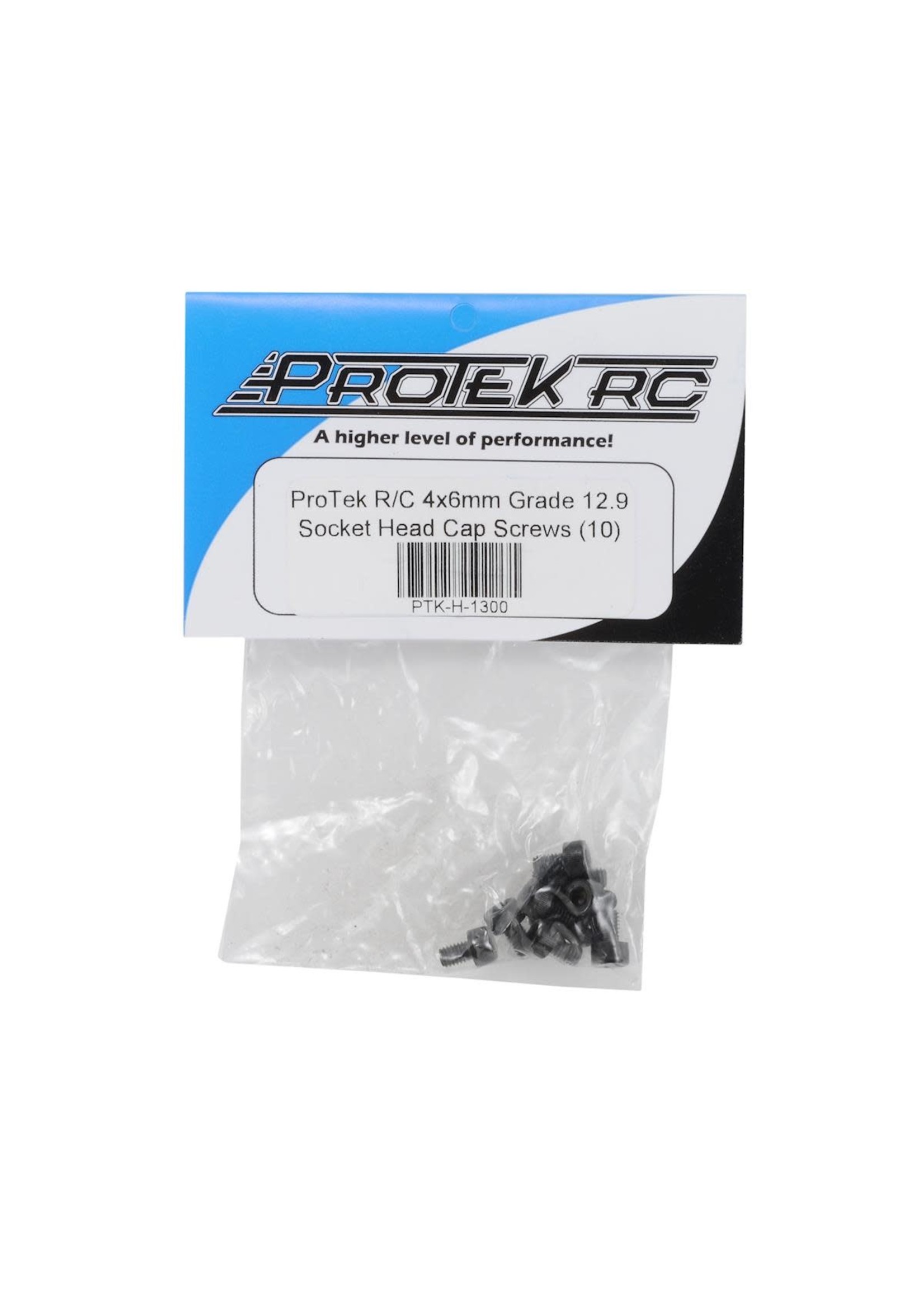 ProTek RC PTK-H-1300 ProTek RC 4x6mm "High Strength" Socket Head Cap Screws (10)