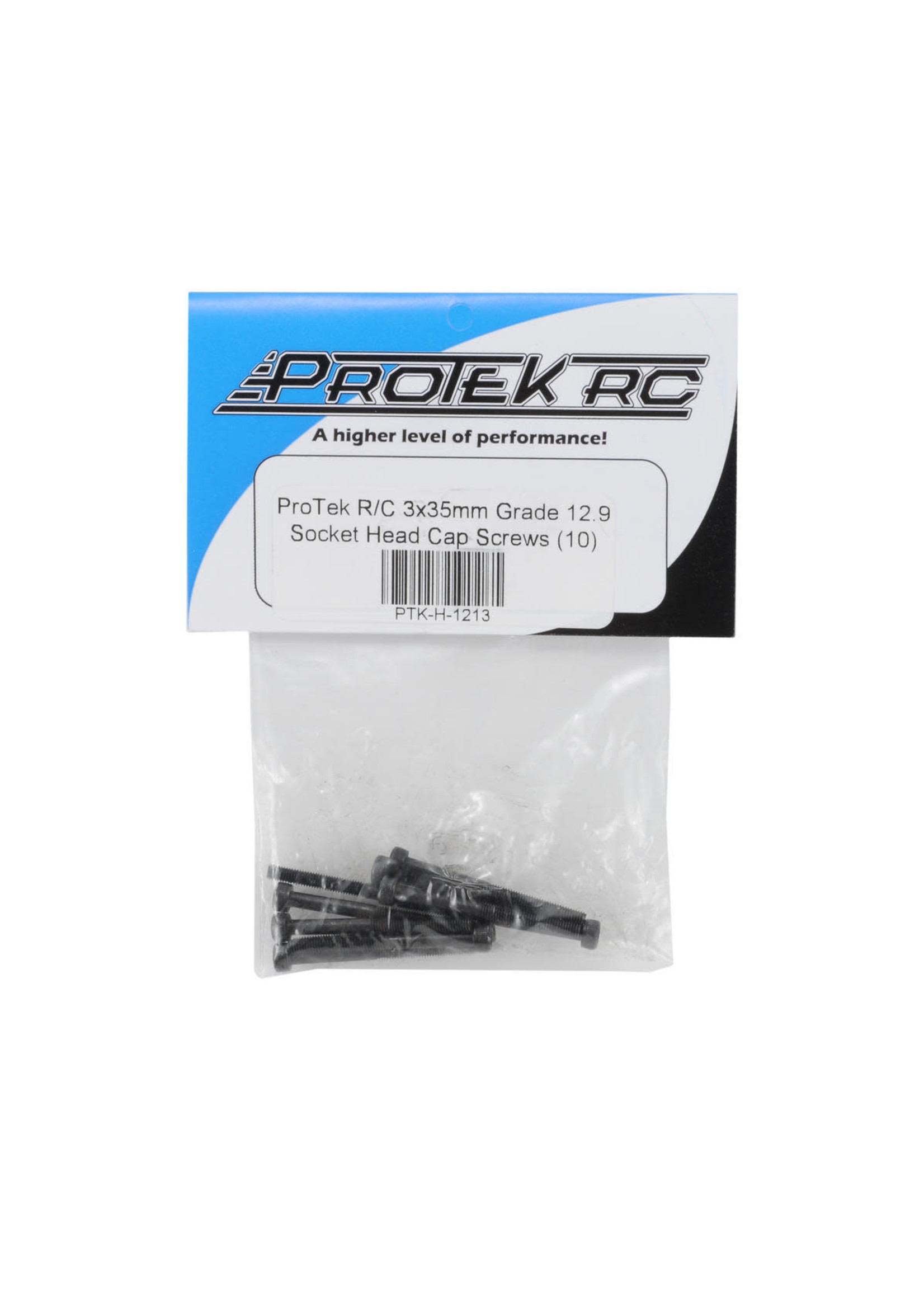 ProTek RC PTK-H-1213 ProTek RC 3x35mm "High Strength" Socket Head Cap Screws (10)