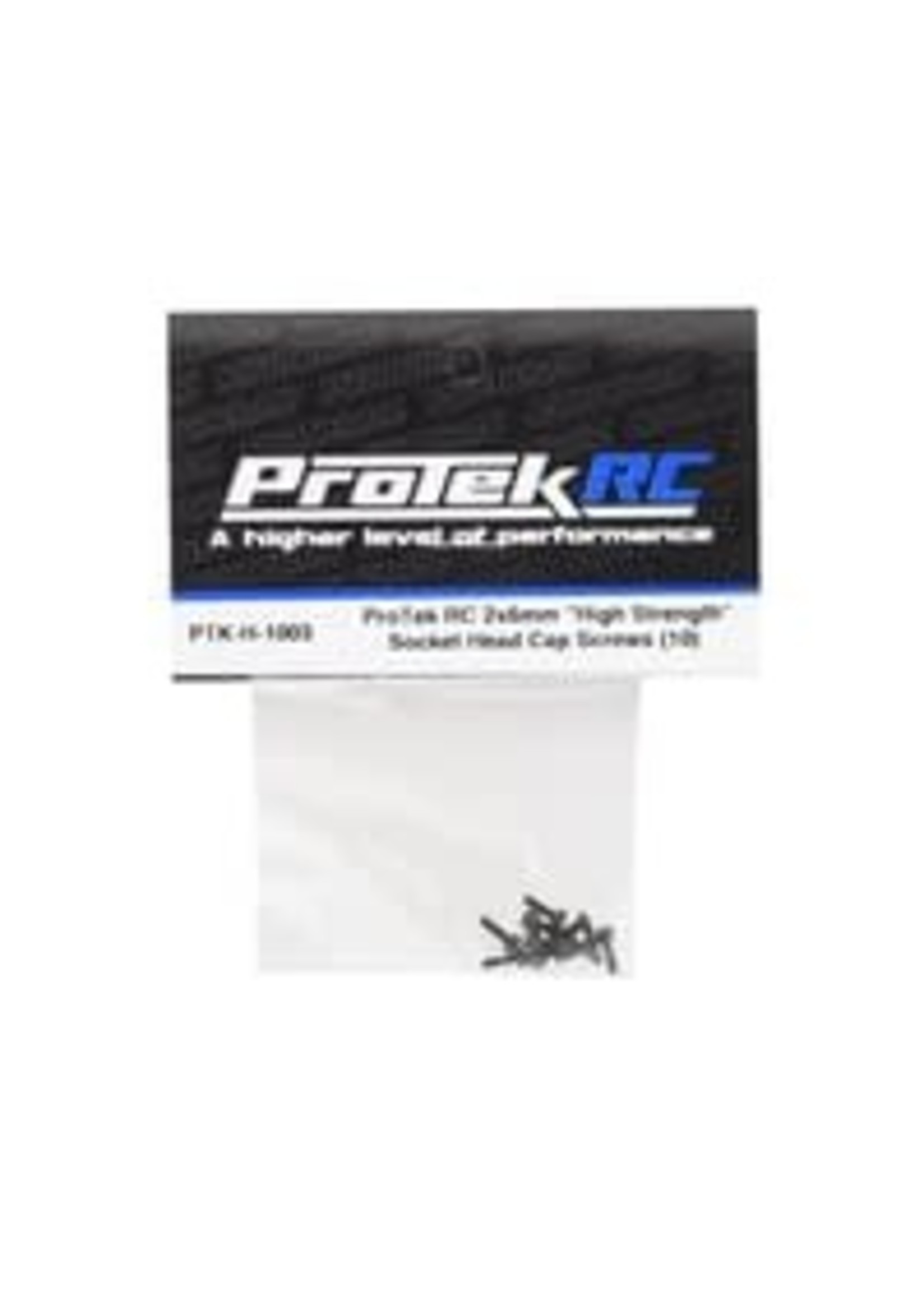 ProTek RC PTK-H-1003 ProTek RC 2x6mm "High Strength" Socket Head Cap Screw (10)