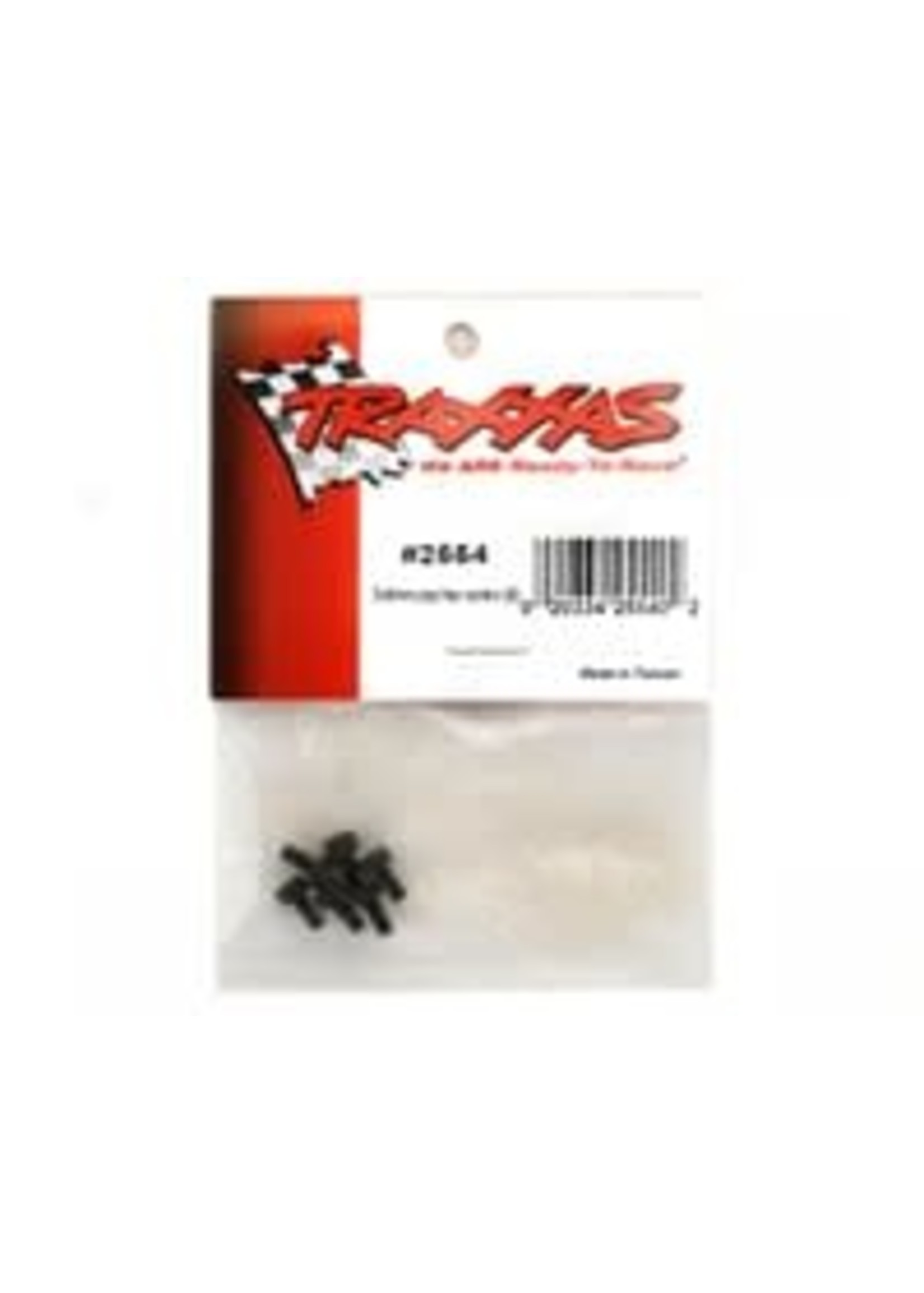 Traxxas 2554 Screws, 3x6mm cap-head machine (hex drive) (6)