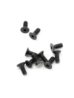 ProTek RC ProTek RC 4x10mm "High Strength" Flat Head Screws (10)