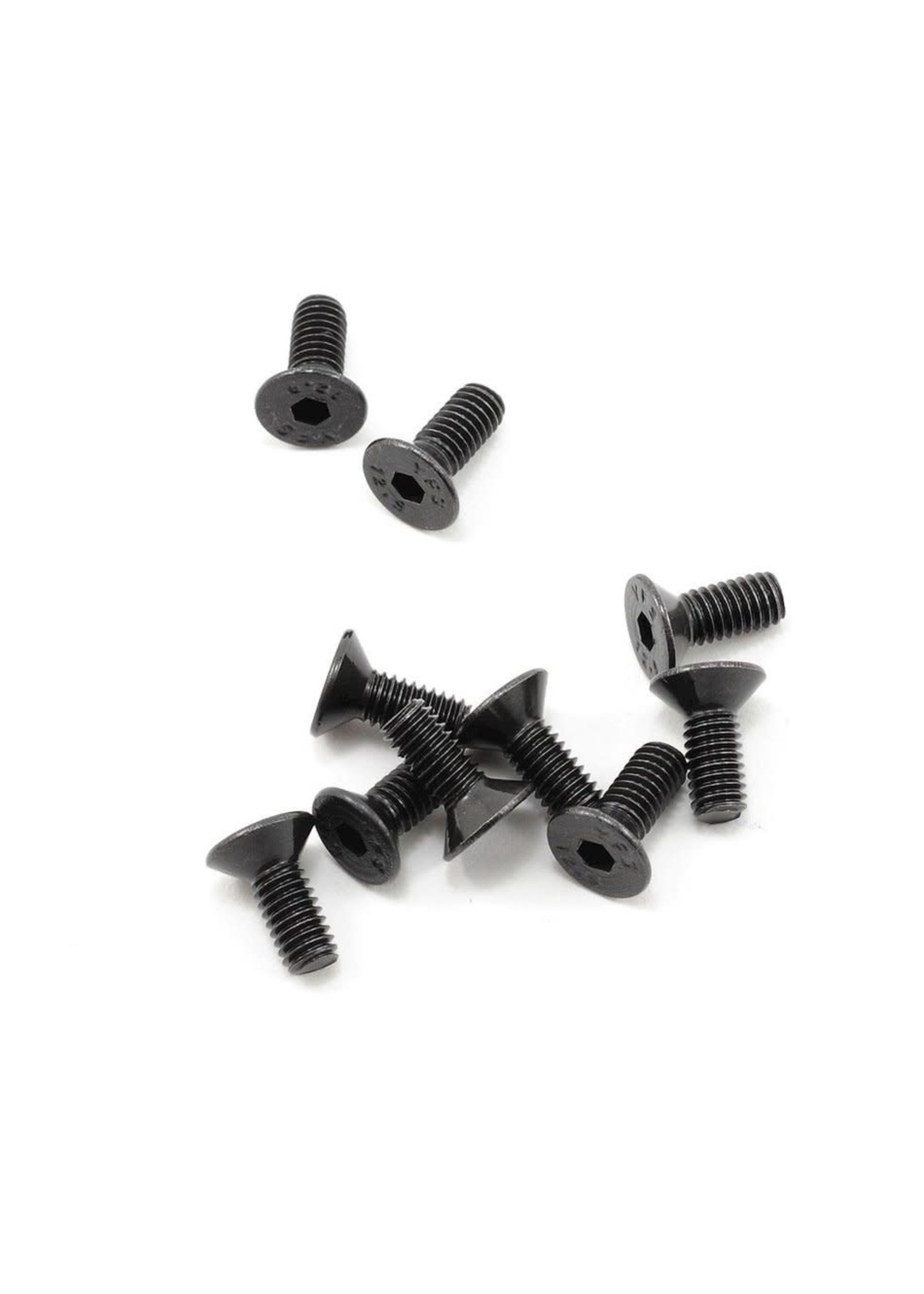 ProTek RC PTK-H-2302 ProTek RC 4x10mm "High Strength" Flat Head Screws (10)