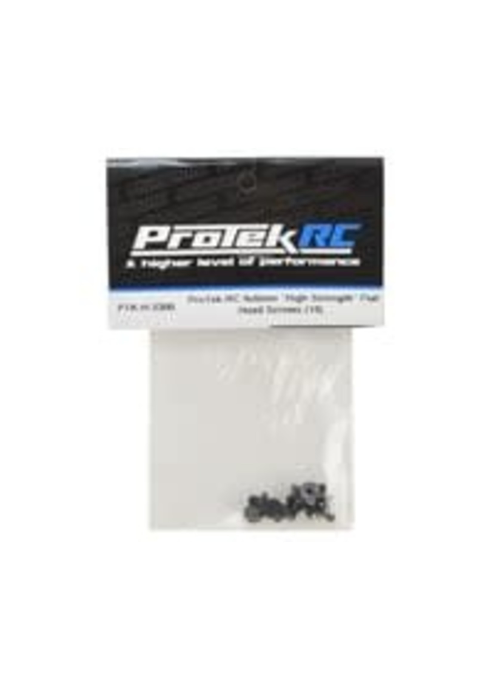 ProTek RC PTK-H-2300 ProTek RC 4x6mm "High Strength" Flat Head Screws (10)