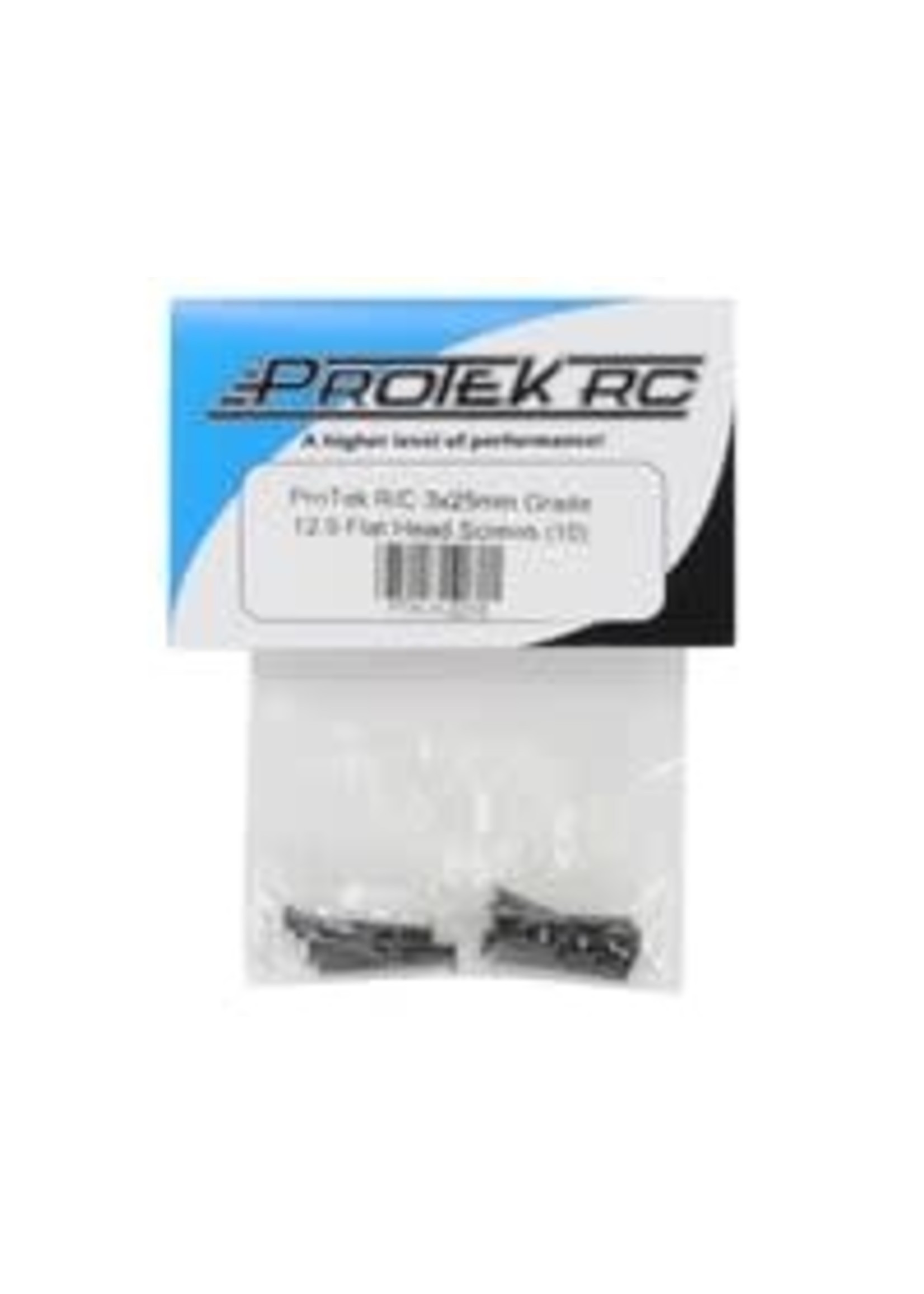 ProTek RC PTK-H-2210 ProTek RC 3x25mm "High Strength" Flat Head Screws (10)