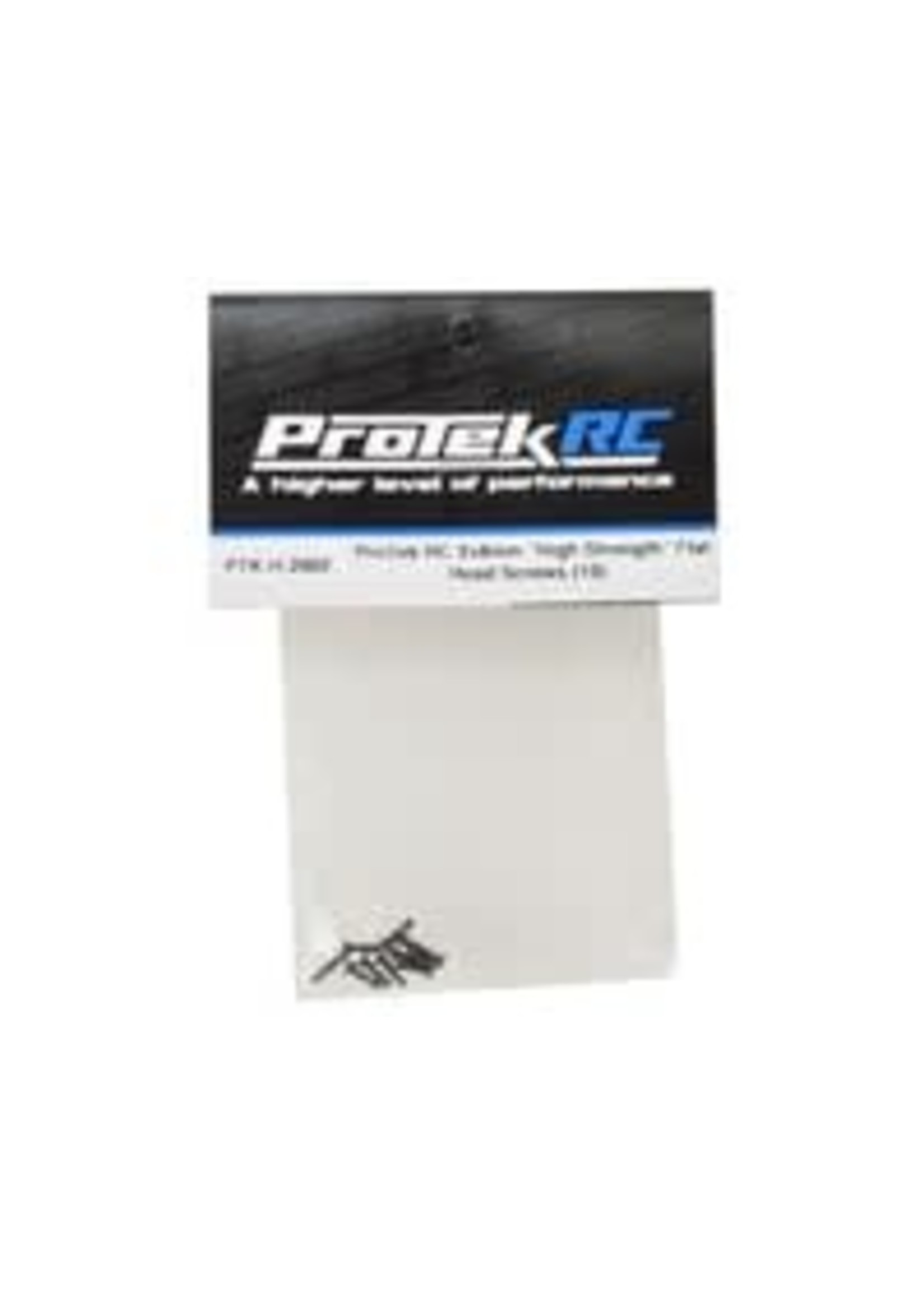 ProTek RC PTK-H-2002 ProTek RC 2x8mm "High Strength" Flat Head Screws (10)