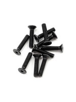 ProTek RC ProTek RC 2.5x12mm "High Strength" Flat Head Screws (10)