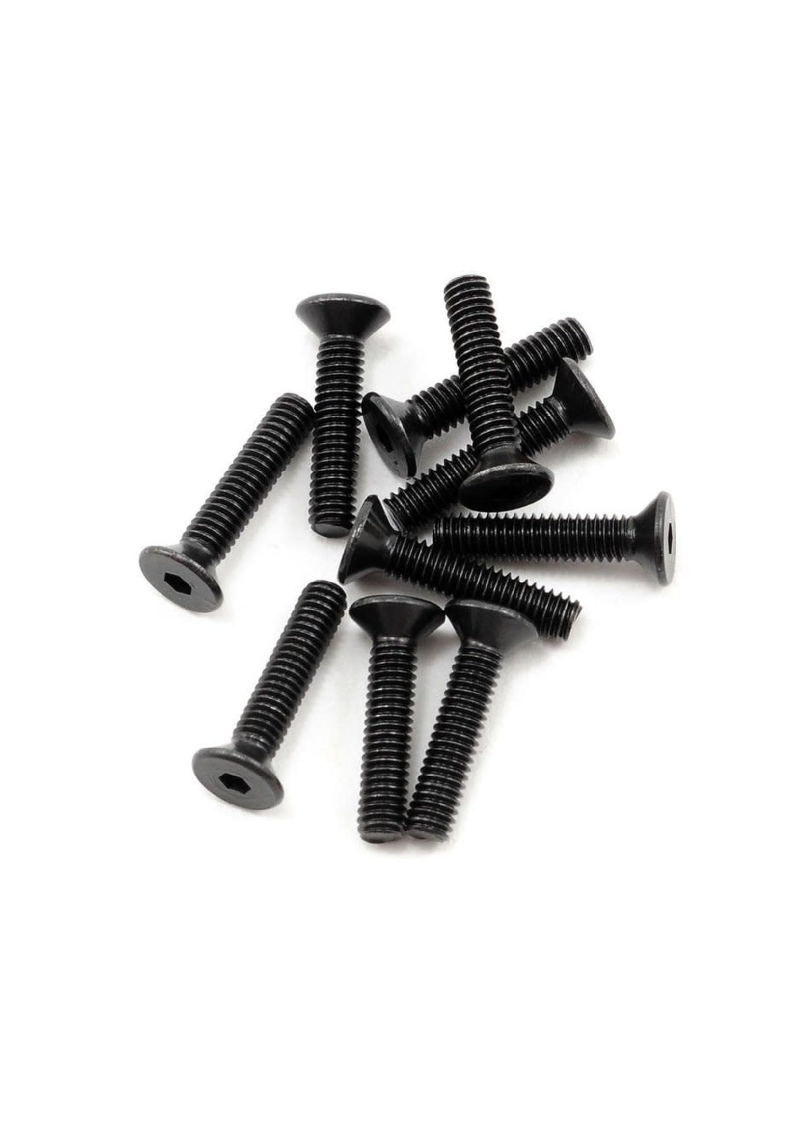 ProTek RC PTK-H-2104 ProTek RC 2.5x12mm "High Strength" Flat Head Screws (10)