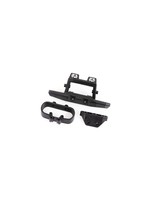 Traxxas Bumper, rear/ bumper mount (fits 4WD Rustler®) (for LED light kit installation)