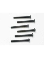 Traxxas Screws, 3x25mm button-head machine (hex drive) (6)