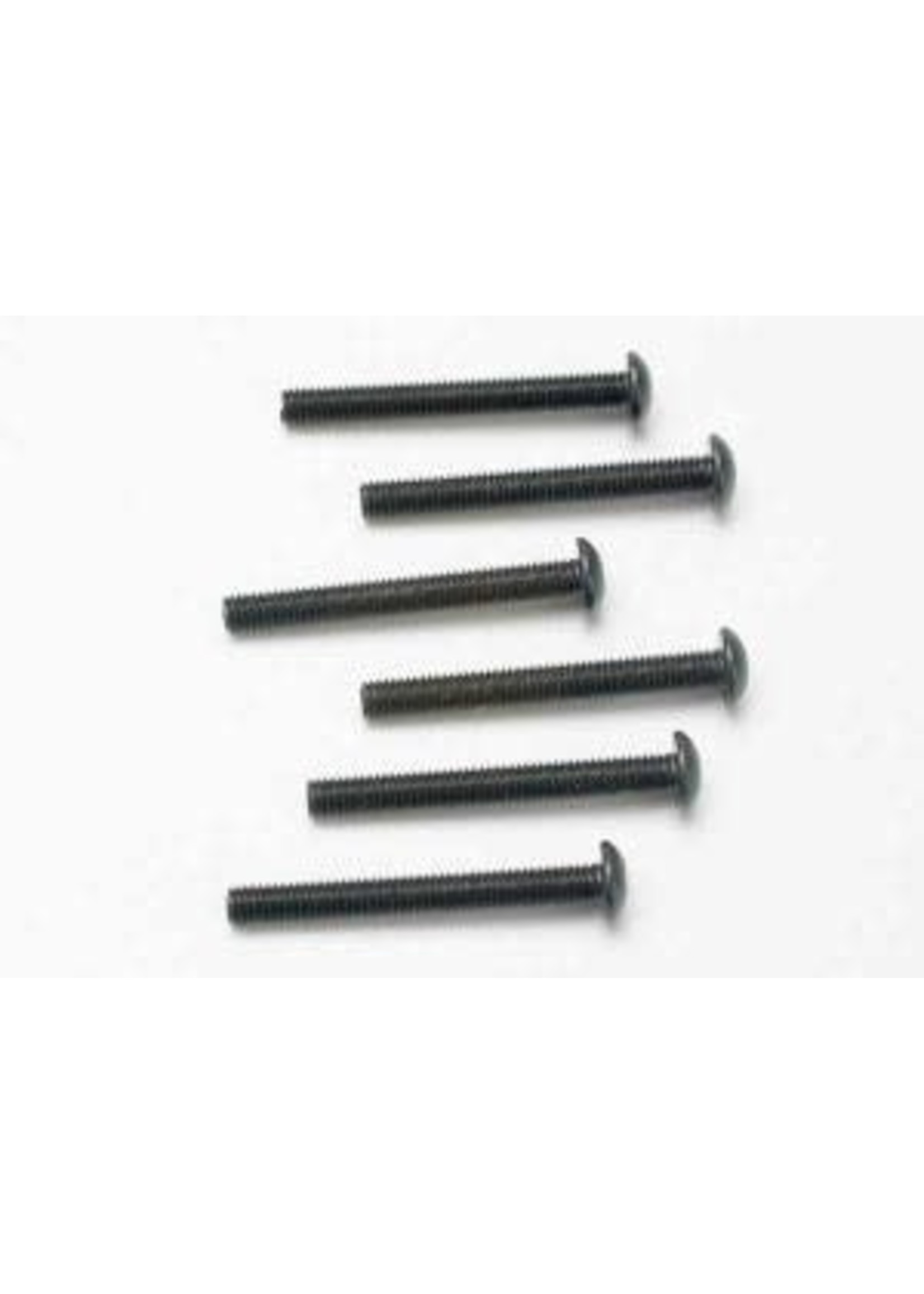 Traxxas 2581 Screws, 3x25mm button-head machine (hex drive) (6)