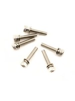 Traxxas Screws, 3x15mm cap-head machine (hex drive) (with split and flat washers) (6)