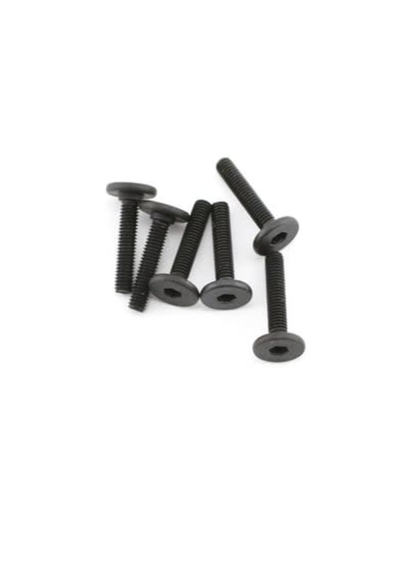 Traxxas 3646 Screws, 3x15mm flat-head machine (hex drive) (6)