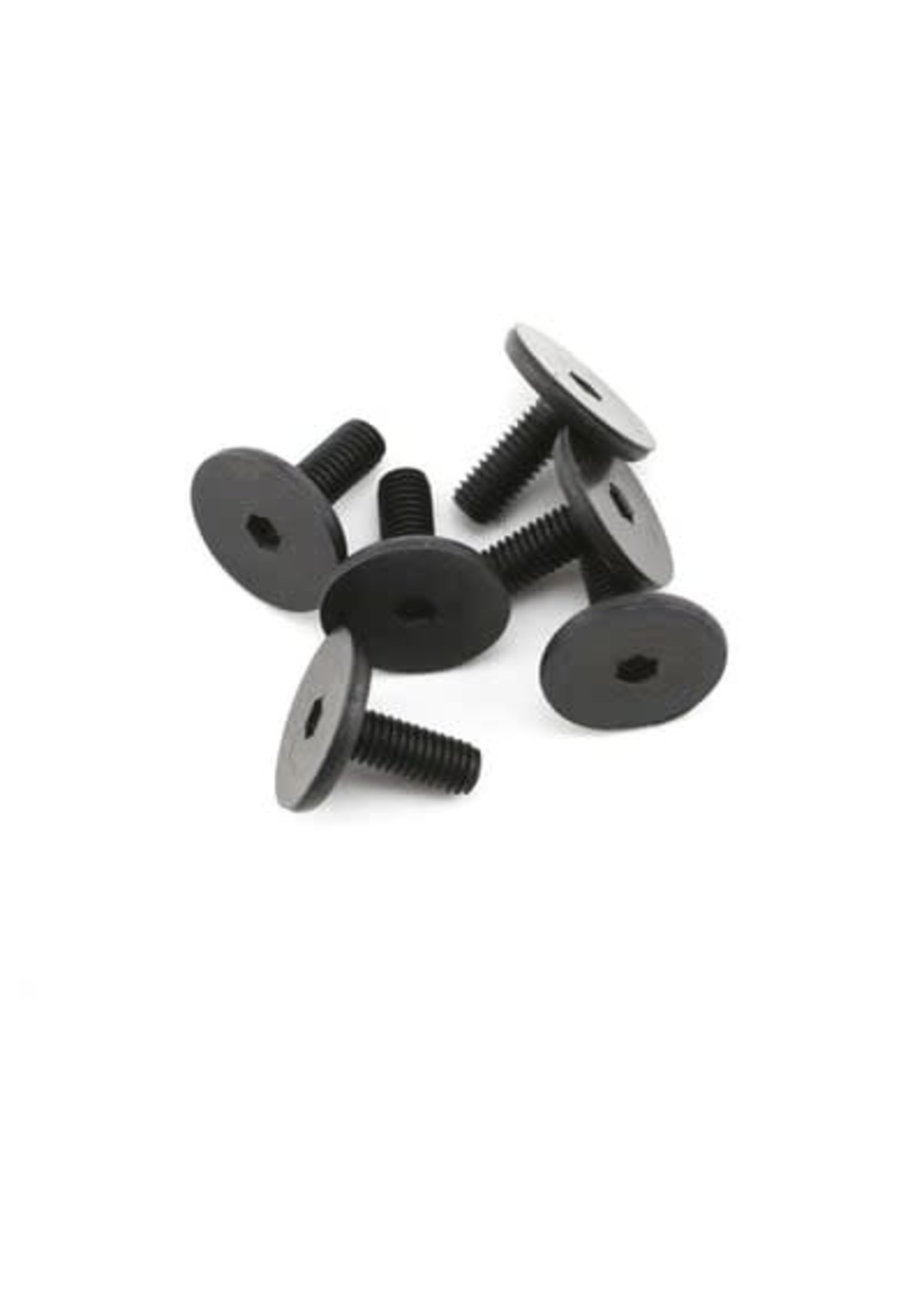 Traxxas 3931 Screws, 3x8mm flat-head machine (hex drive) (6)