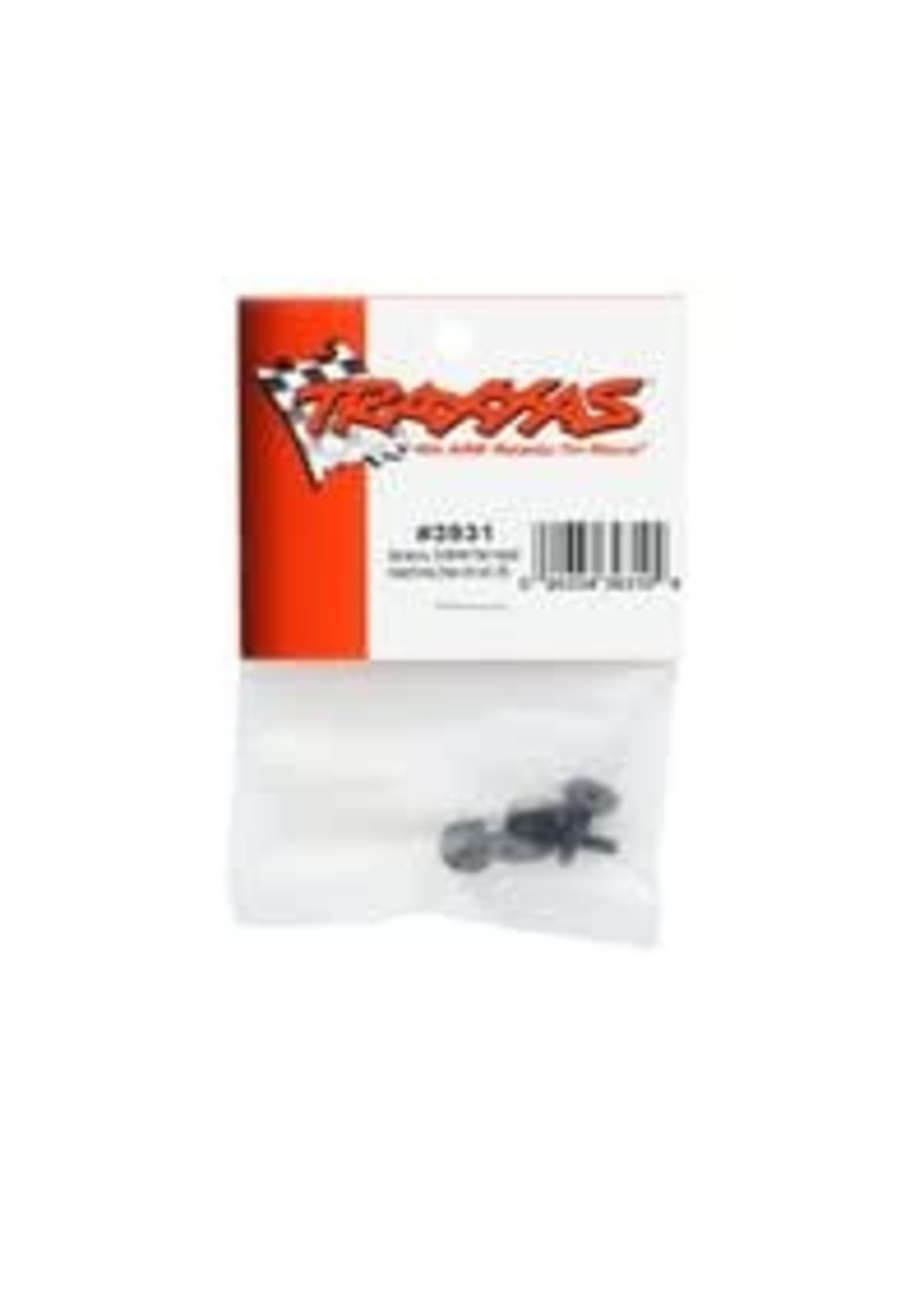 Traxxas 3931 Screws, 3x8mm flat-head machine (hex drive) (6)