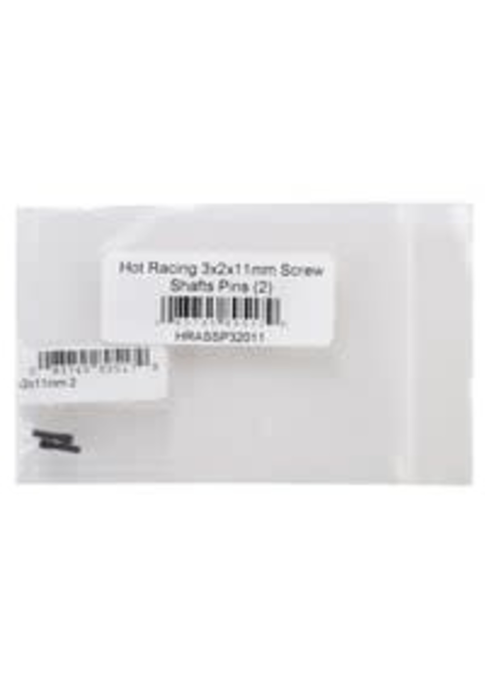 Hot Racing HRASSP32011 Hot Racing 3x2x11mm Screw Shafts Pins (2)