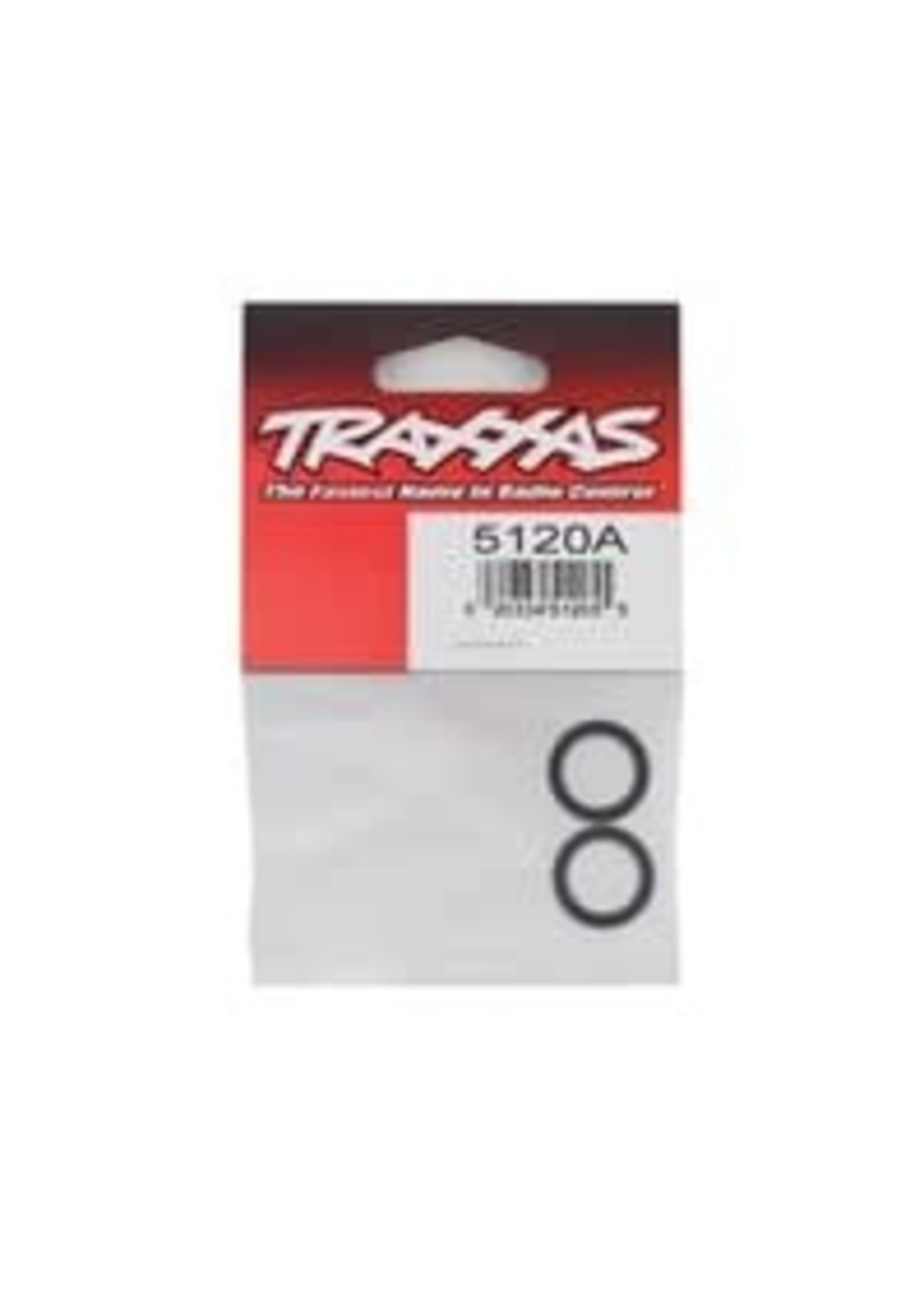 Traxxas 5120A Ball bearings, black rubber sealed (12x18x4mm) (2)