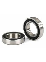 Traxxas Ball bearings, black rubber sealed (12x21x5mm) (2)