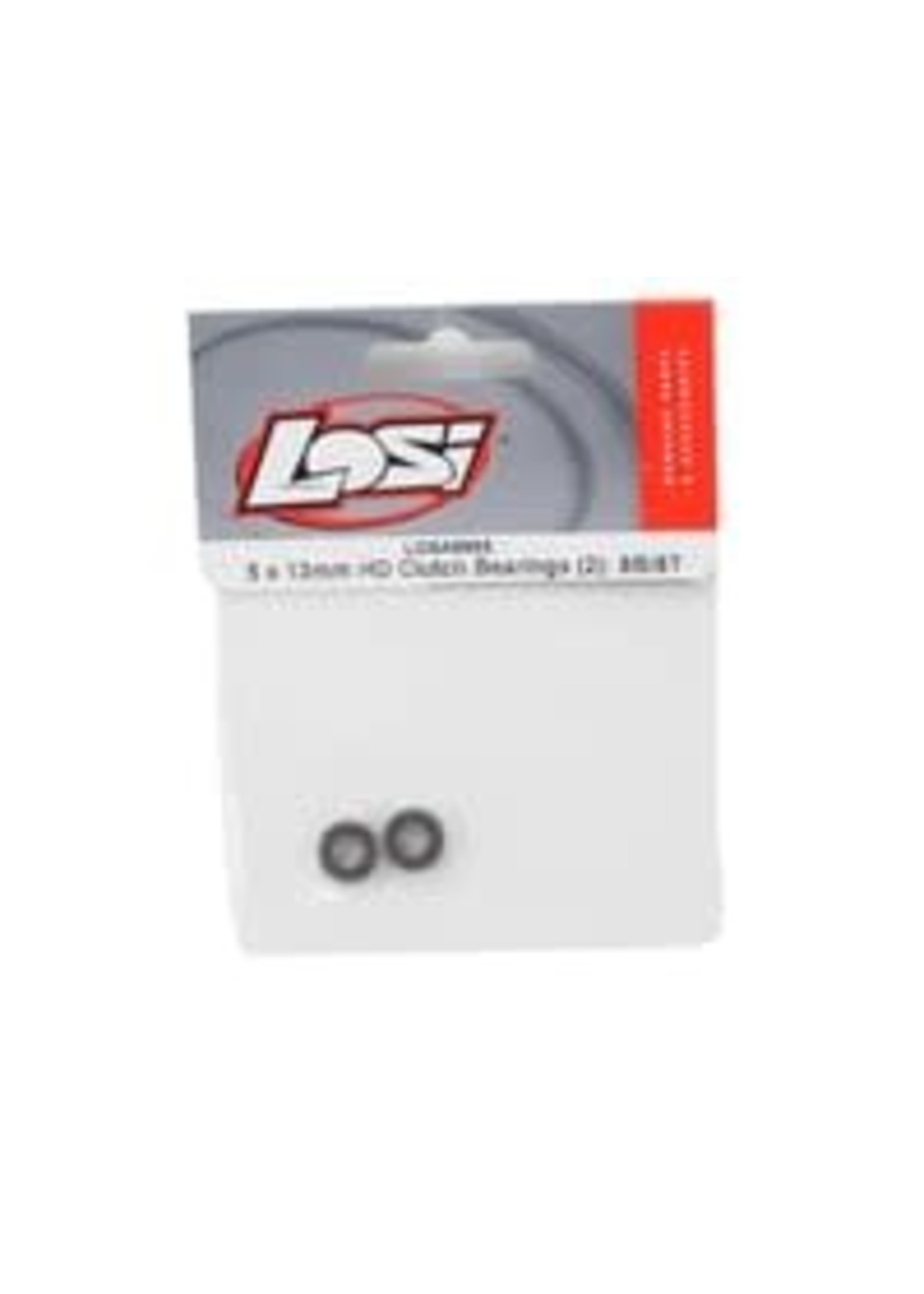 Losi LOSA6955 5x13x4mm HD Clutch Bearings (2):8B/8T