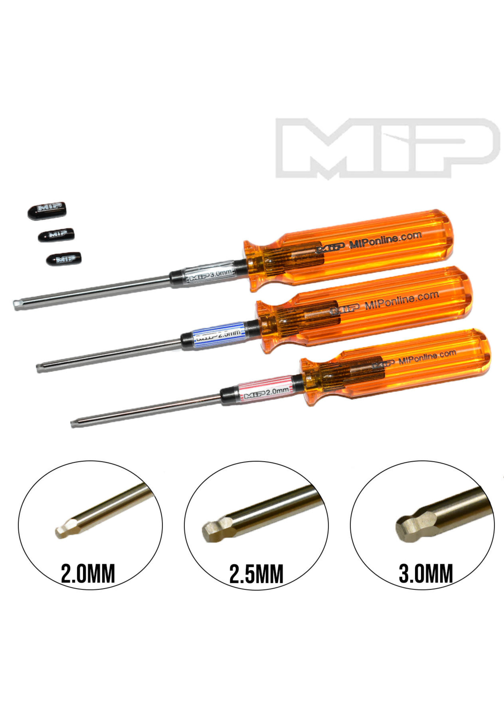 MOD MIP9506 Hex Driver Ball Wrench Set, Metric (3)