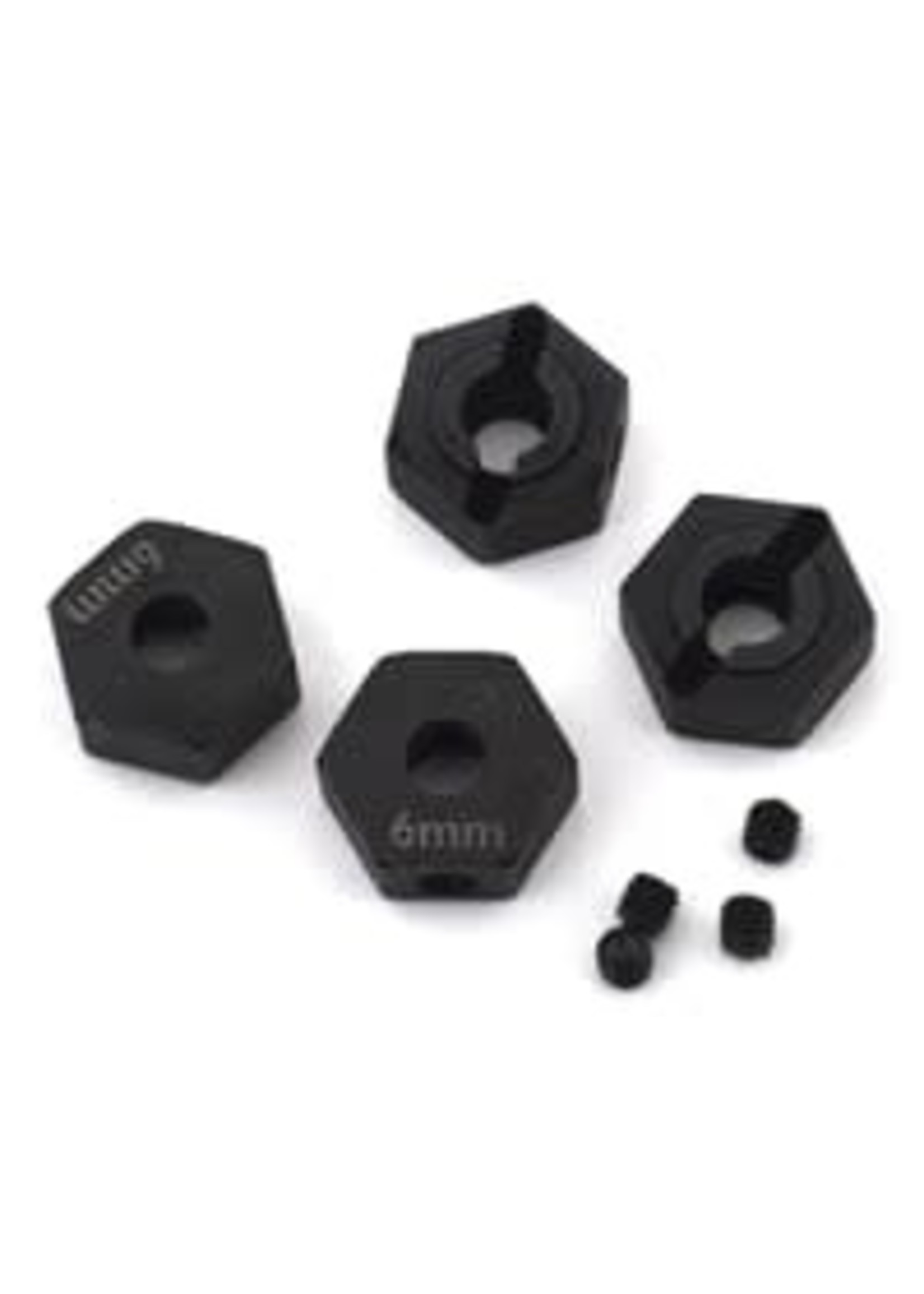 Team Associated ASC42076 Element RC Factory Team 6mm Steel Enduro Wheel Hexes (4)