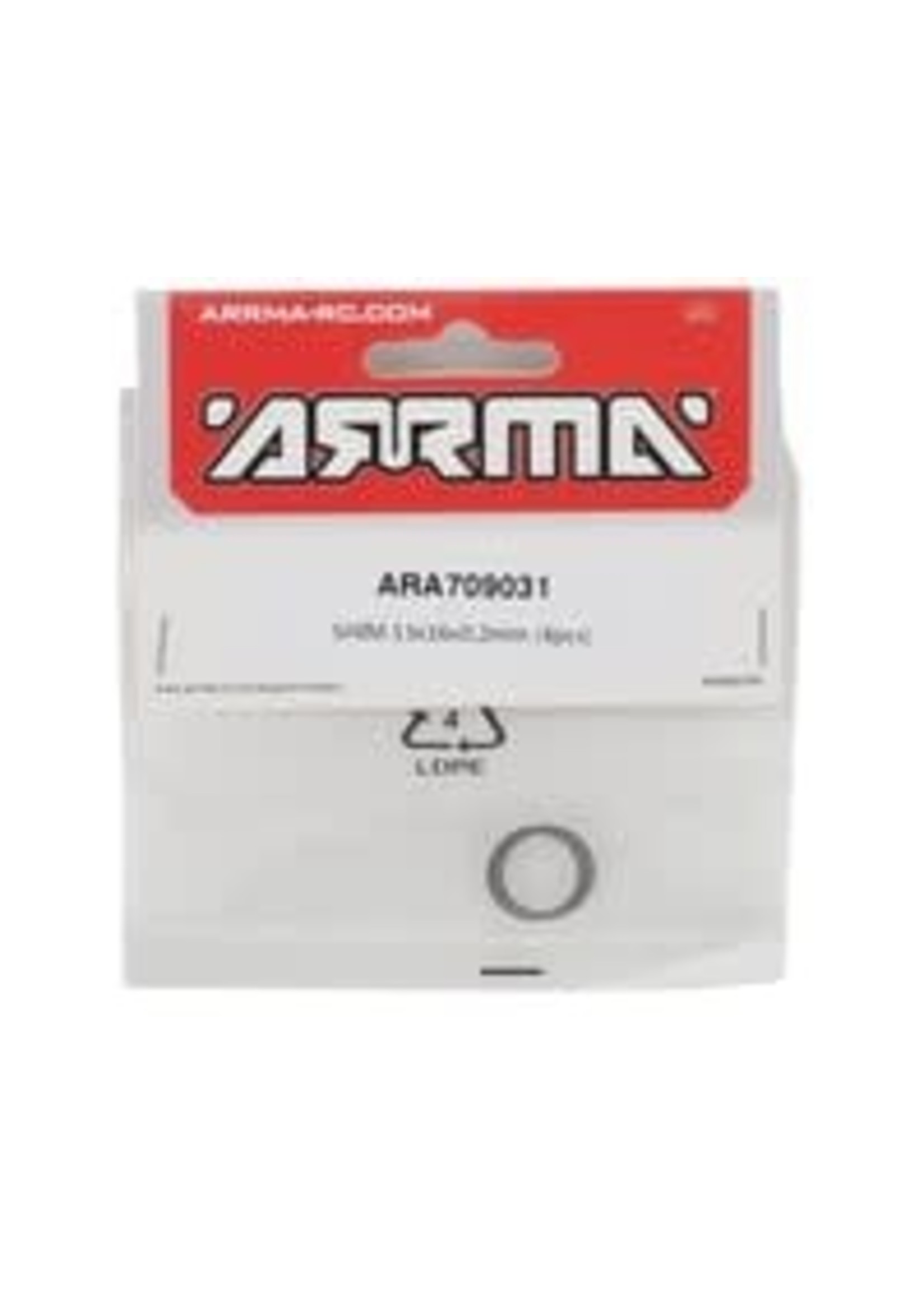 ARRMA ARA709031 Washer 13x16x0.2mm (4)