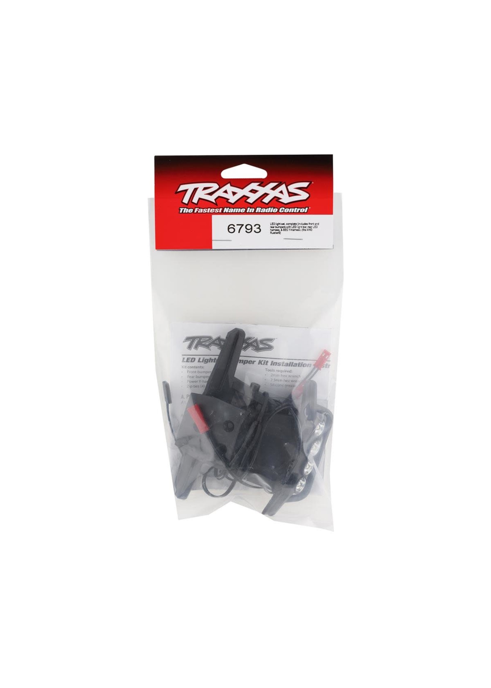 Traxxas 6793 Traxxas Rustler 4x4 Light Kit w/Front & Rear Bumpers