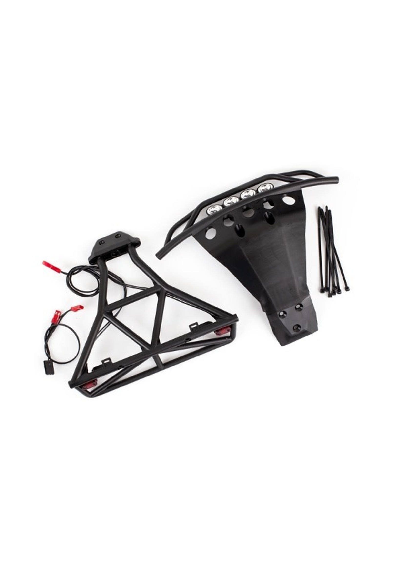 Traxxas 6894 LED light set, complete (includes front and rear bumpers with LED light bar, rear LED harness, & BEC Y-harness) (fits 4WD Slash)