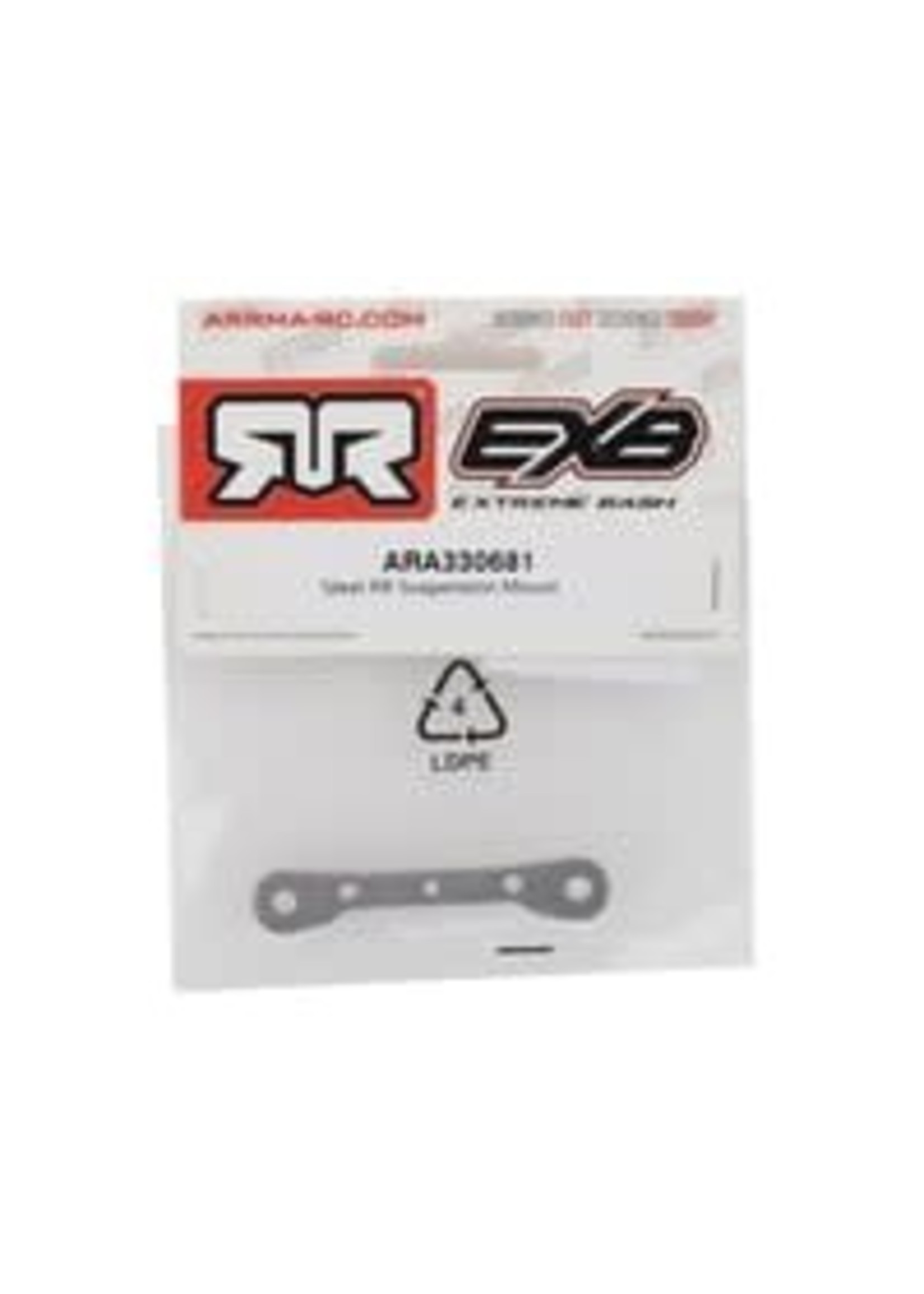 ARRMA ARA330681 Steel RR Suspension Mount