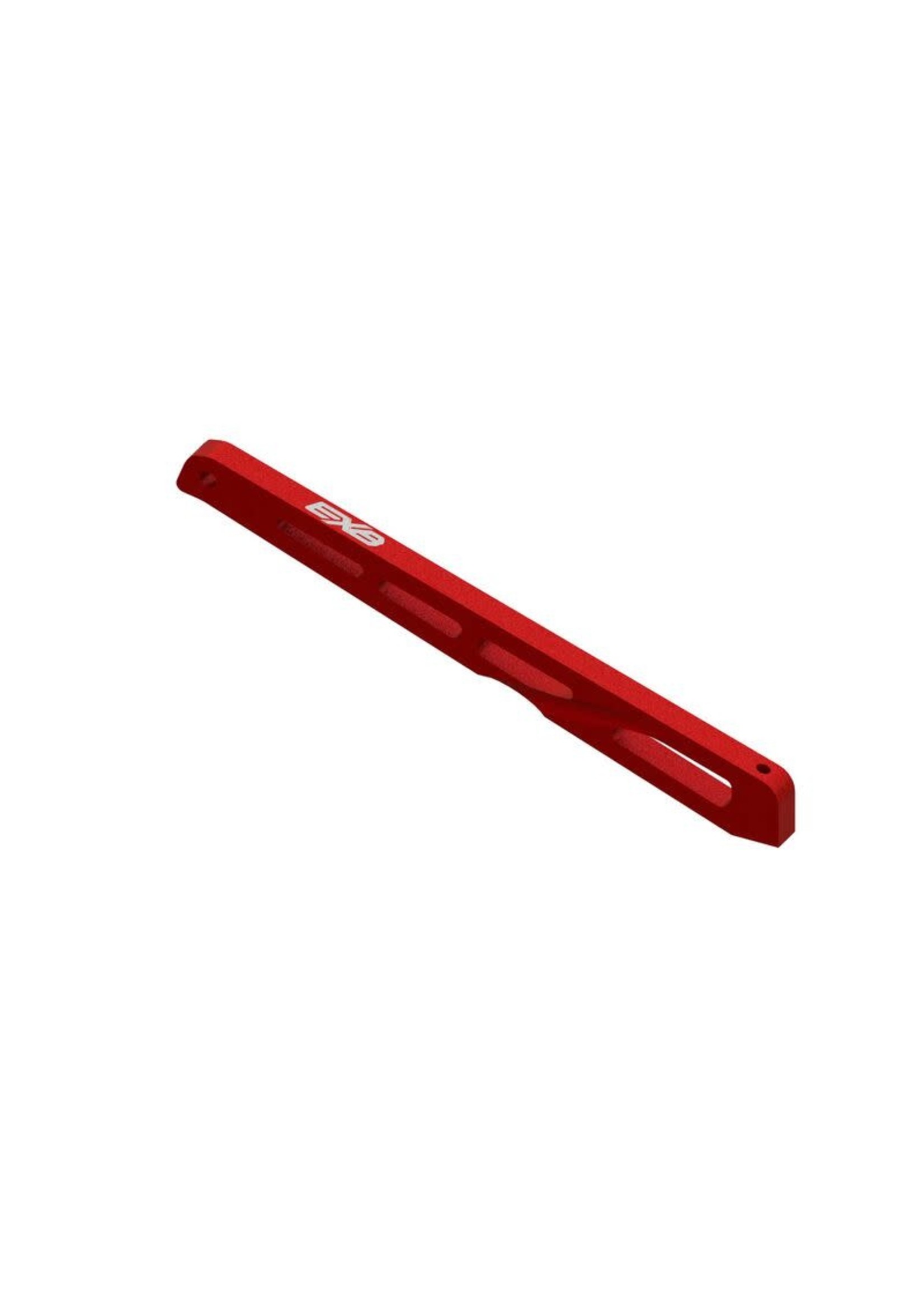 ARRMA ARA320567 Rear Center Chassis Brace Aluminum 140mm Red