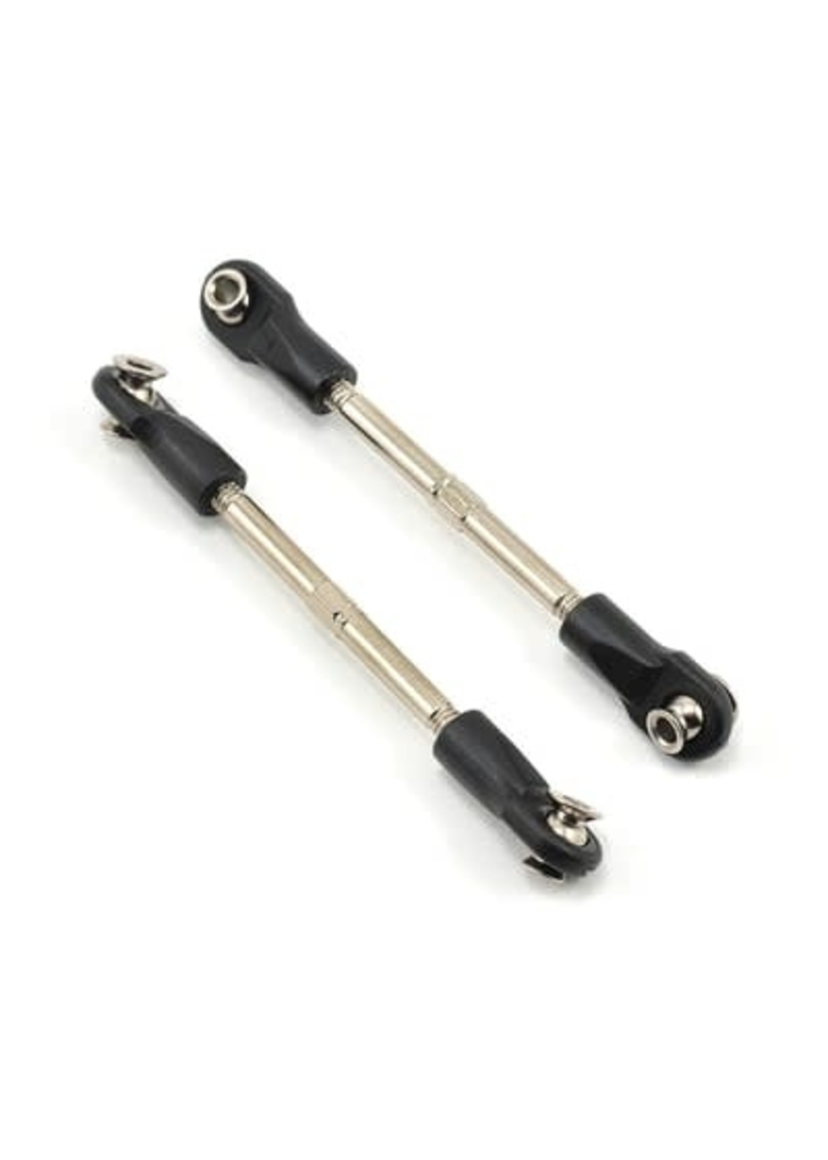 Traxxas 2445 Turnbuckles, toe link, 55mm (75mm center to center) (2) (assembled with rod ends and hollow balls)