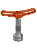 Power Hobby Powerhobby 17mm Aluminum T-Handle Hex Wheel Wrench Orange RC Tools
