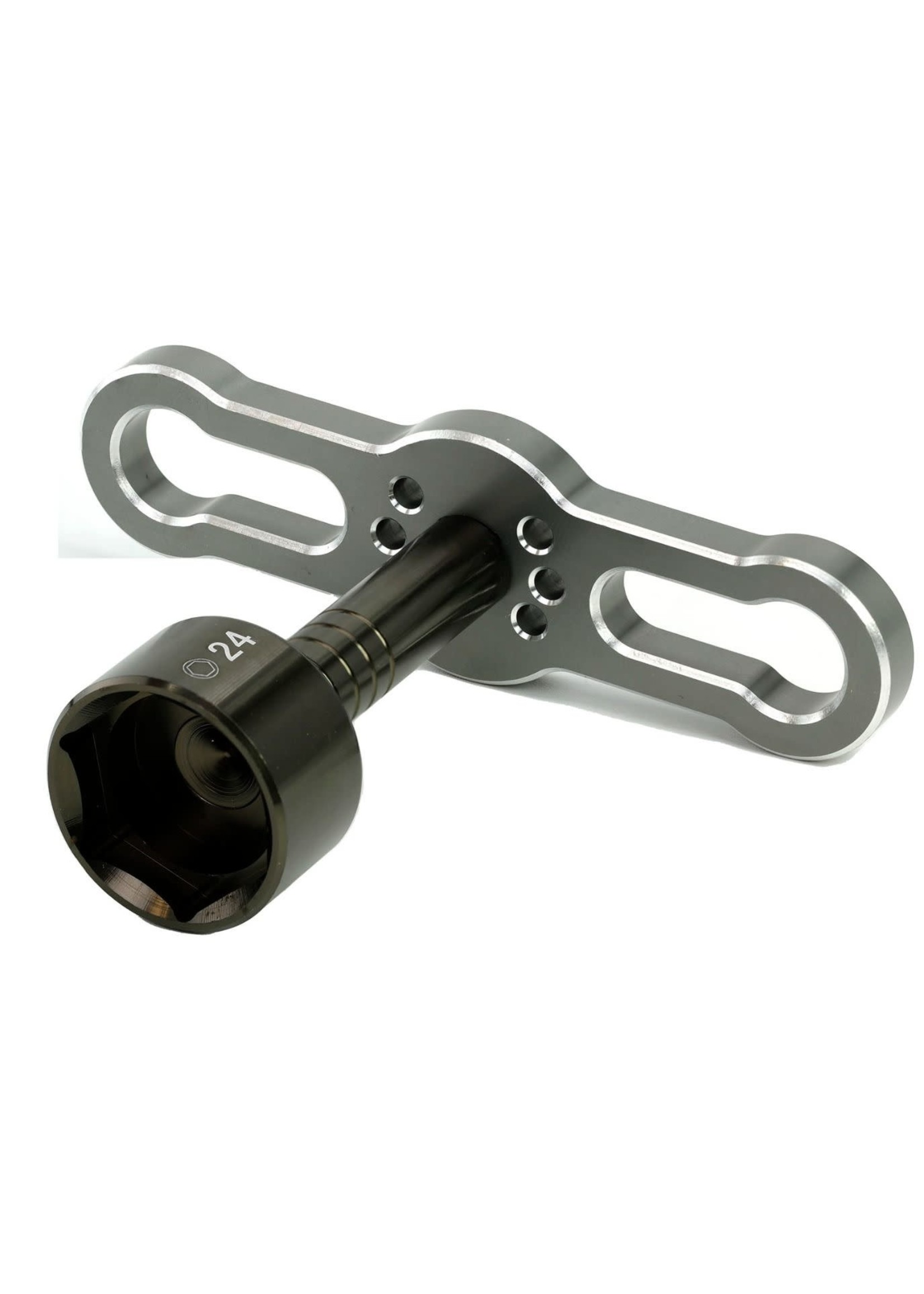 Power Hobby PHBPHT028 Powerhobby 24mm Aluminum T-Handle Hex Wheel Wrench RC Tools