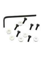 Traxxas Backplate screws (3x8mm cap-head machine) (6)/washers (6)/ wrench