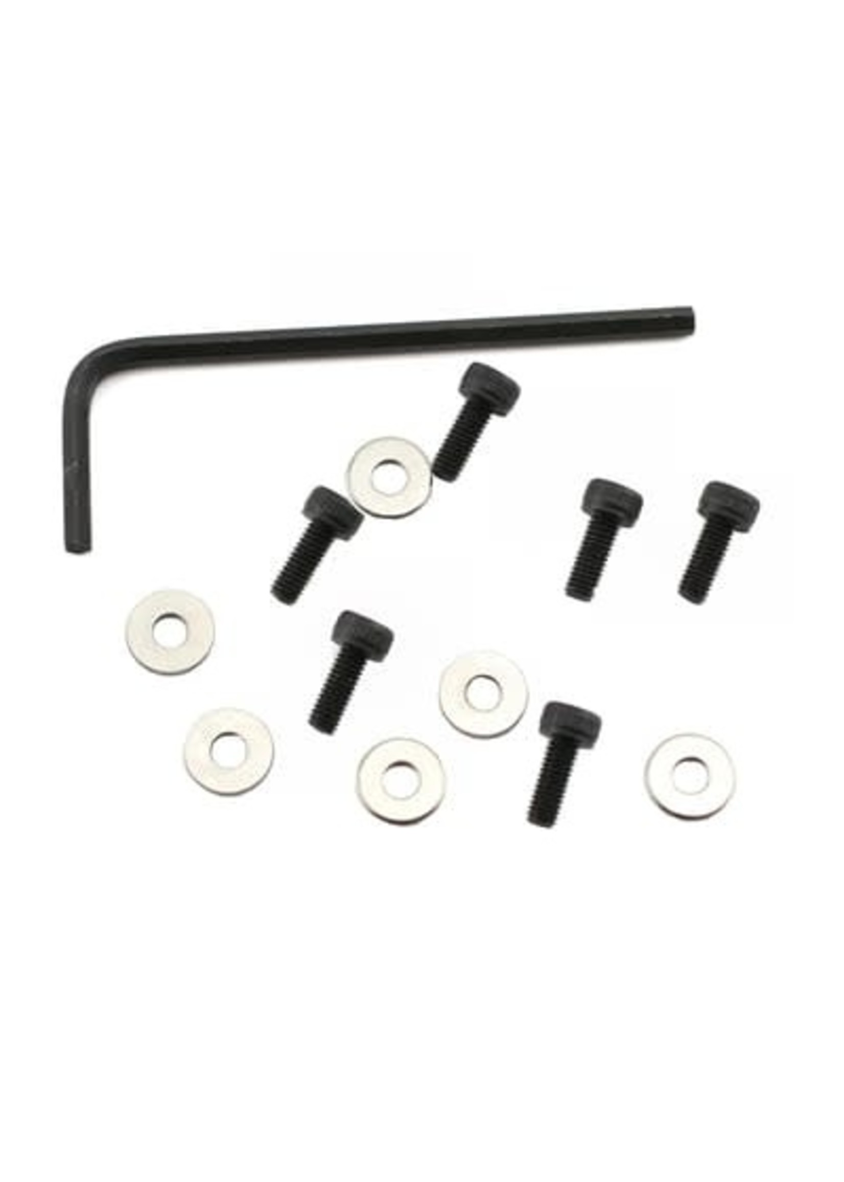 Traxxas 1552 Backplate screws (3x8mm cap-head machine) (6)/washers (6)/ wrench