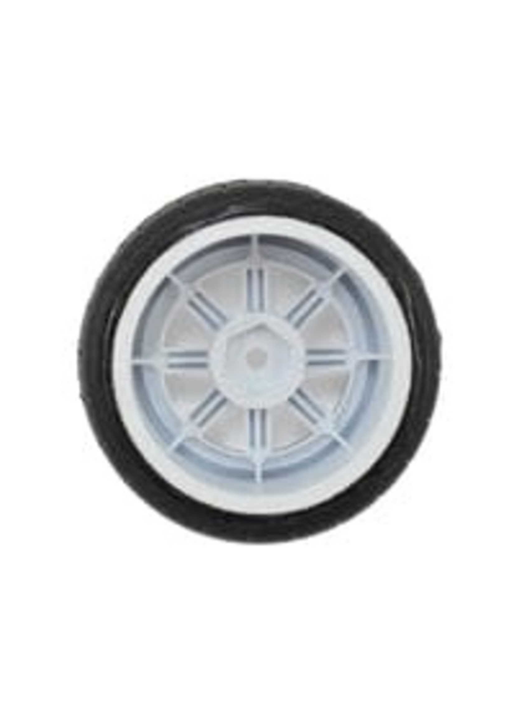 PRM PRM1013917 VTA Rear Tire 31mm, Mounted White Wheel