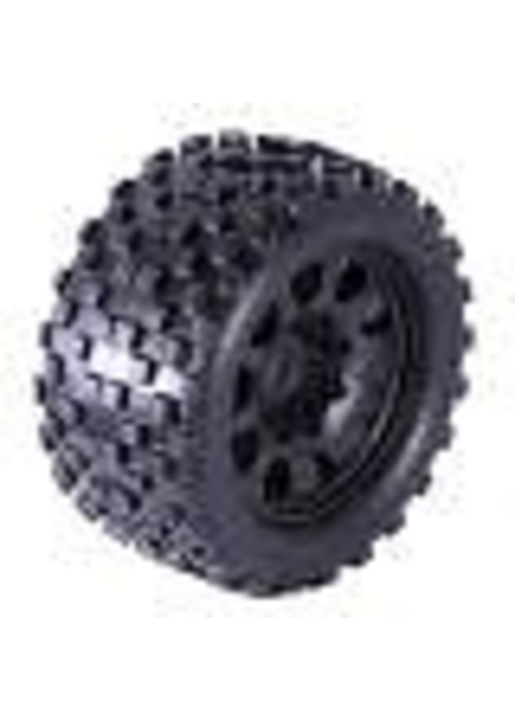 Power Hobby PHT3275 Powerhobby SCORPION XL Belted Tires / Viper Wheels (2) Traxxas X-Maxx 8S Black
