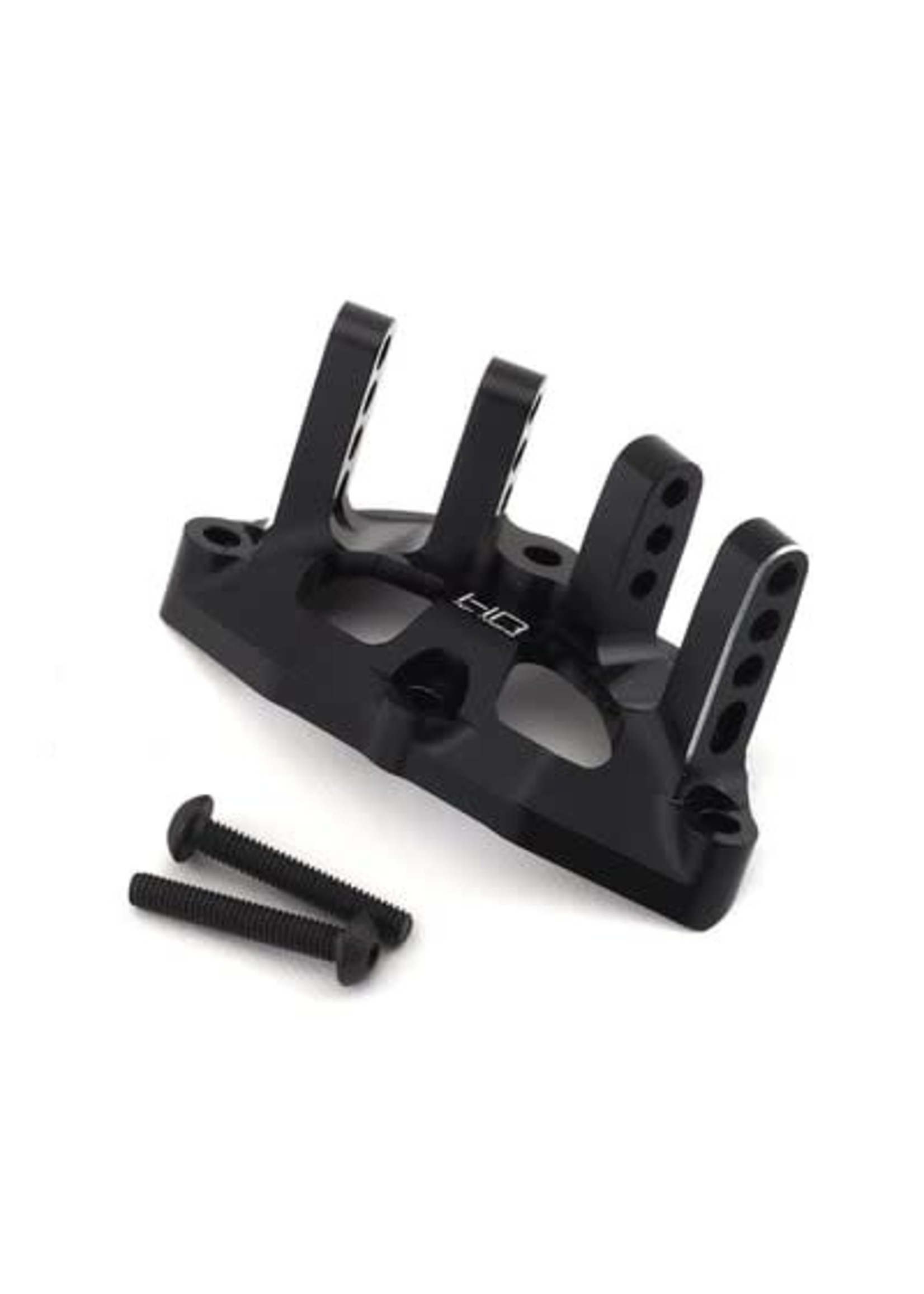 Hot Racing HRALSBR12A01 Hot Racing Losi Super Baja Rey/Rock Rey Aluminum Axle Upper Link Mount (Black)